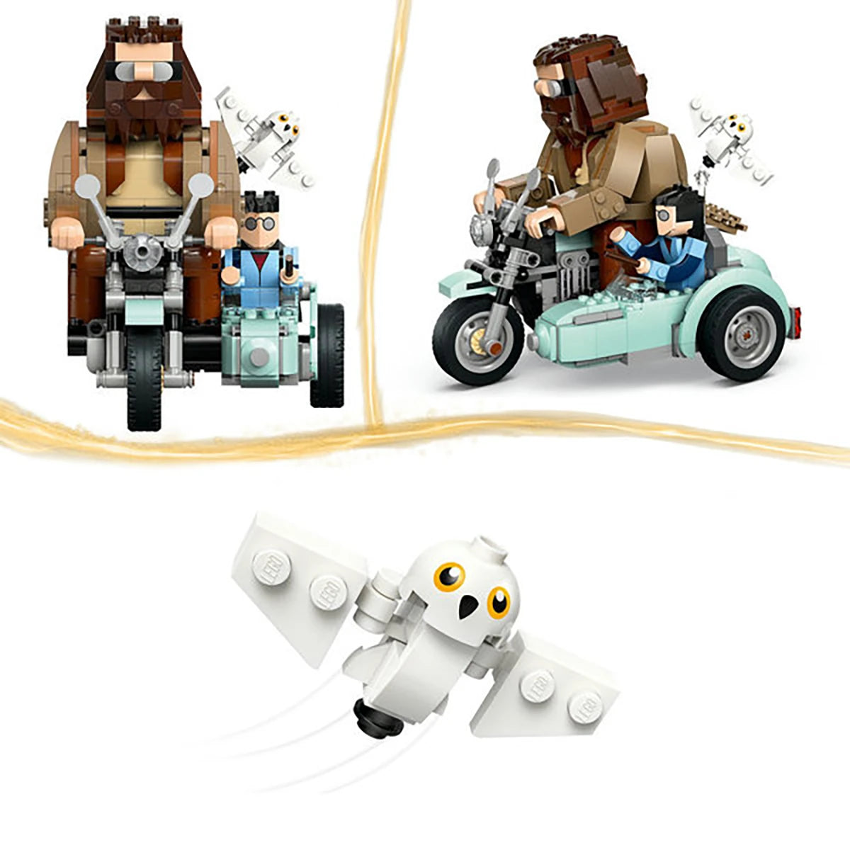 76443 - La balade en moto de Hagrid et Harry - LEGO® Harry Potter™