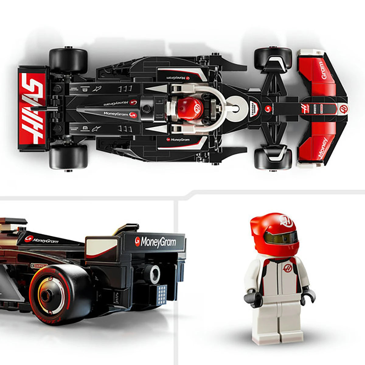 77250 - MoneyGram Haas Team VF-24 - LEGO® Speed Champions