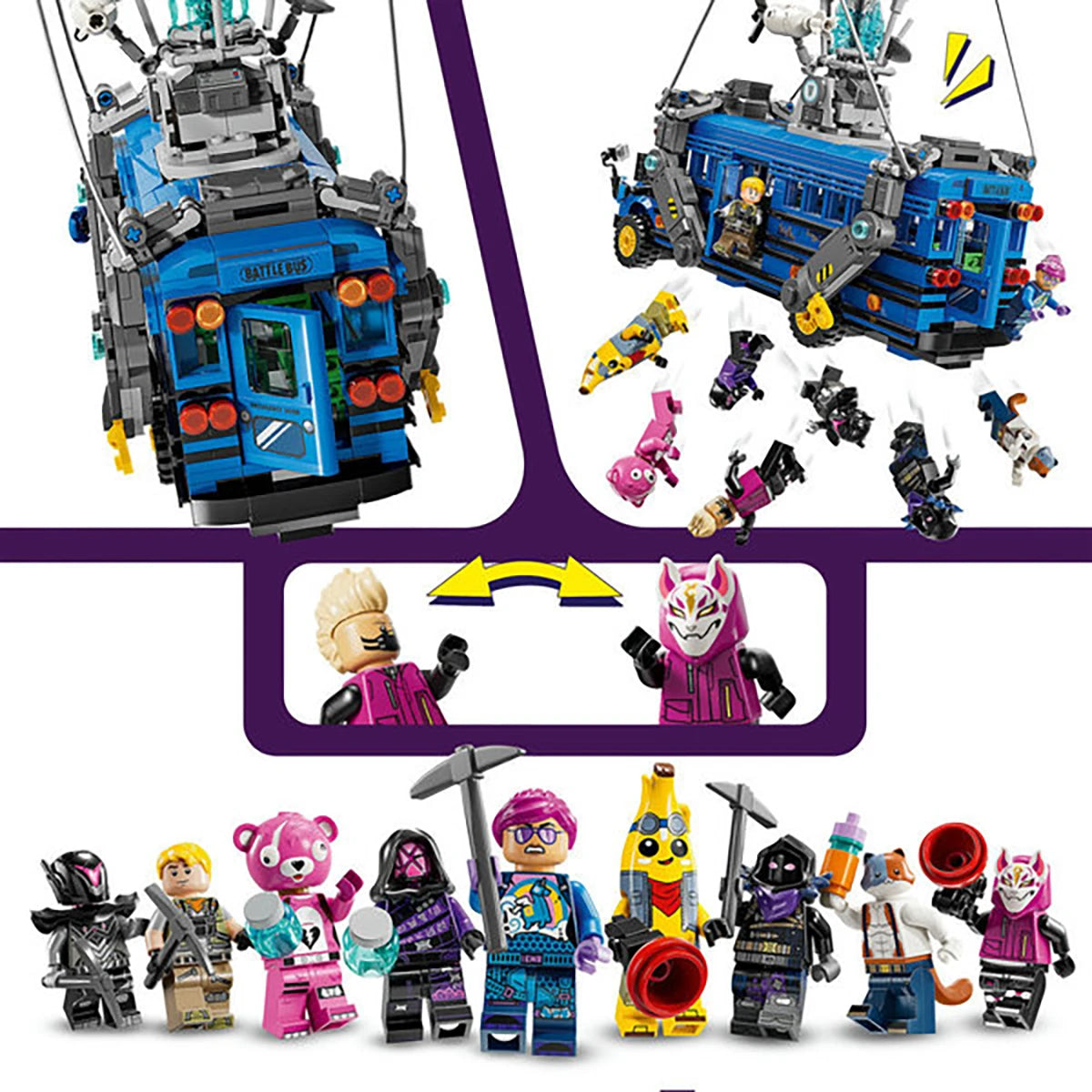 77073 - Bus de combat - LEGO® Fortnite