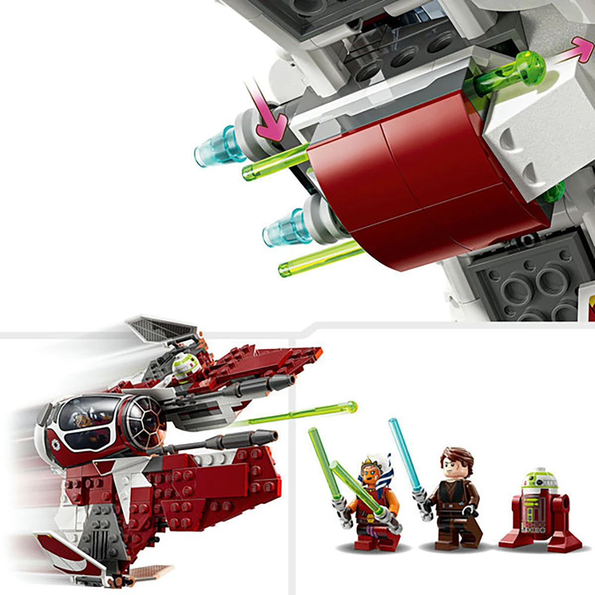 75401 - Le Jedi Interceptor d’Ahsoka - LEGO® Star Wars™