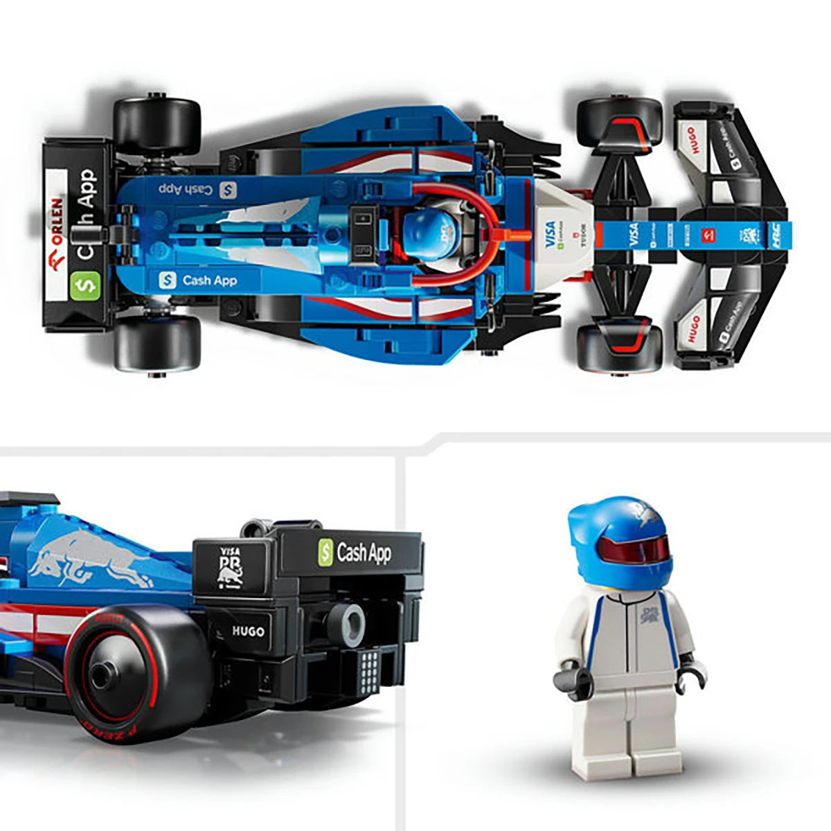 77246 - Visa Cash App RB VCARB 01 - LEGO® Speed Champions