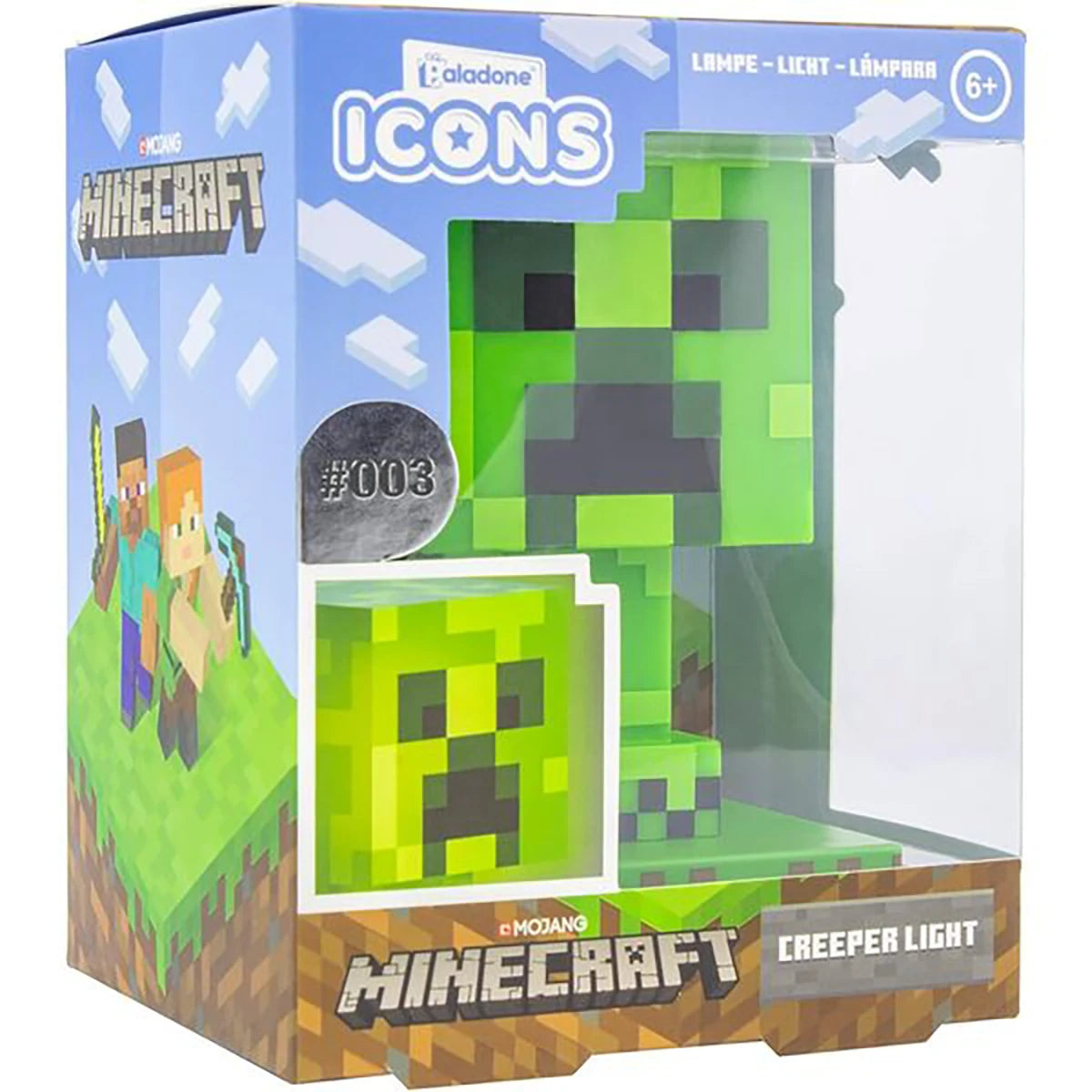 Lampe Creeper mini – Minecraft