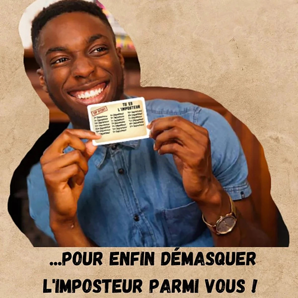L’Imposteur – Jeu d’ambiance bluff et suspicion