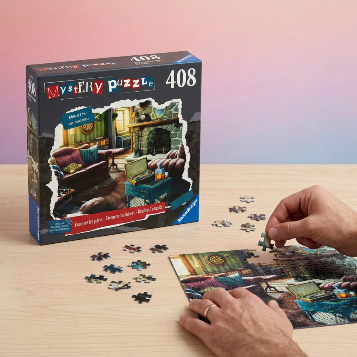 Mystery Puzzle Meurtre 408 pièces – Ravensburger