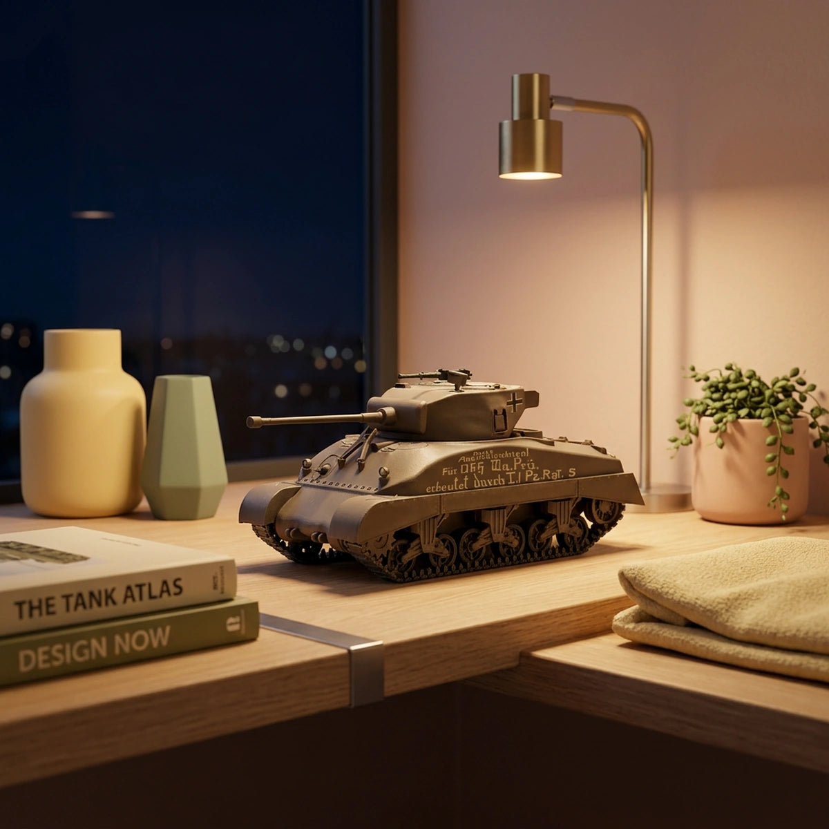 Maquette Sherman M4A1 (1/72 – 86 pièces)