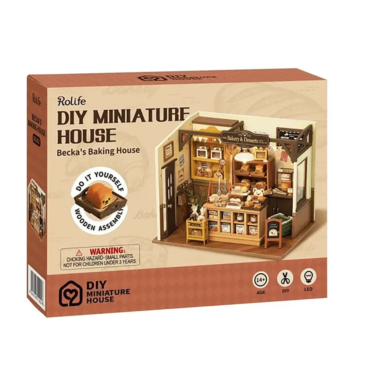 La Boulangerie de Becka – Maquette diorama (141 pièces)