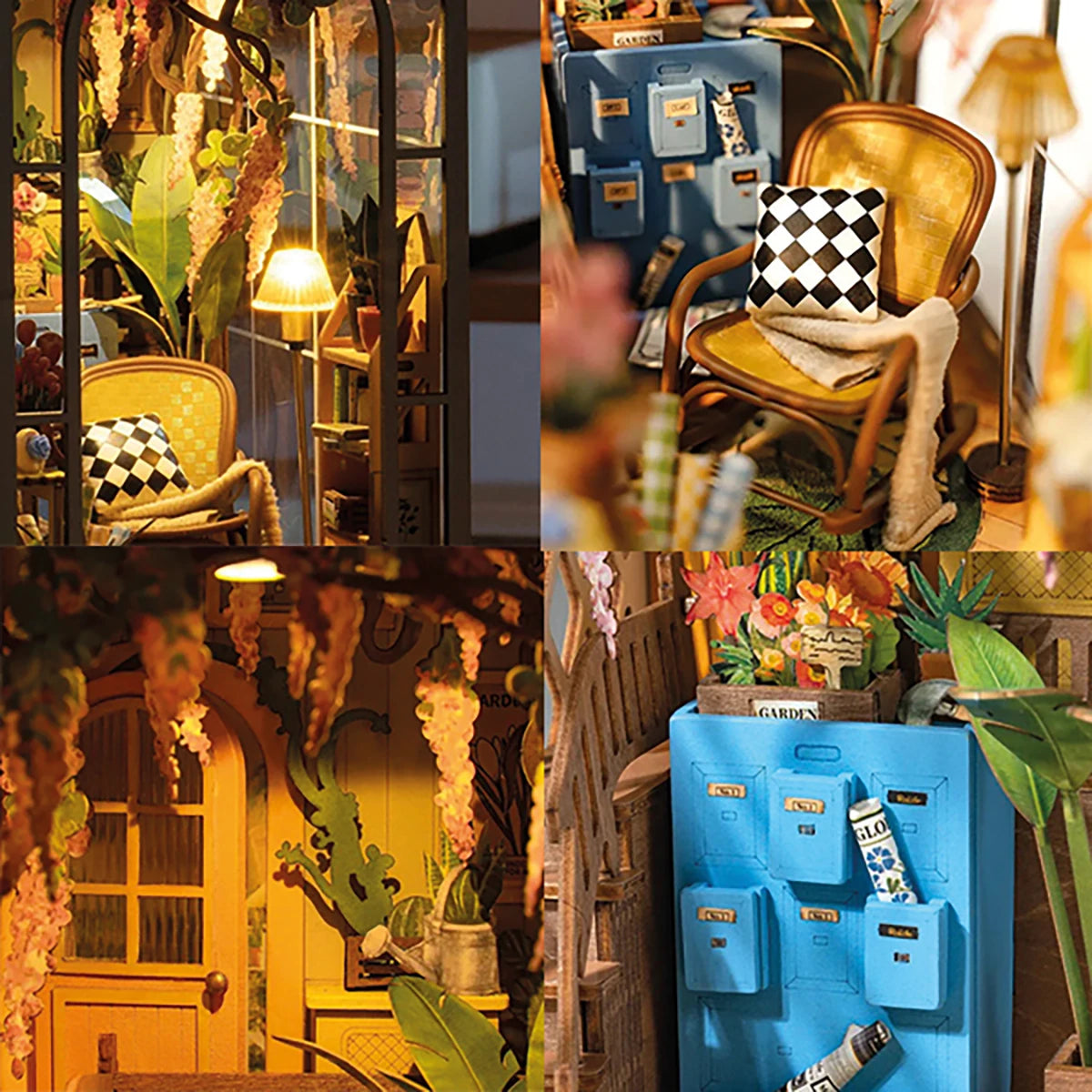 Pavillon de Jardin – Maquette diorama (176 pièces)