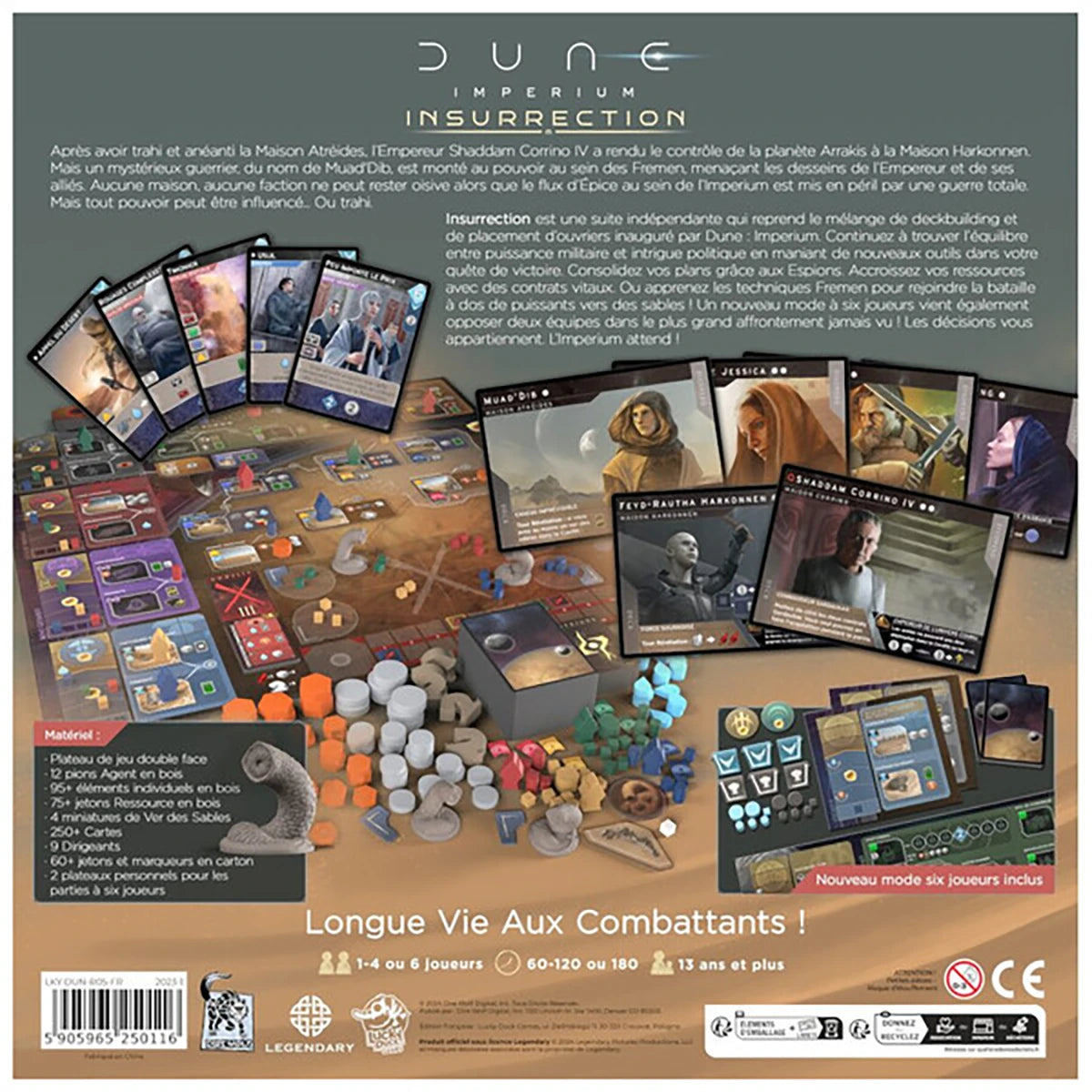 Dune Imperium Insurrection – Jeu expert stratégie et deckbuilding