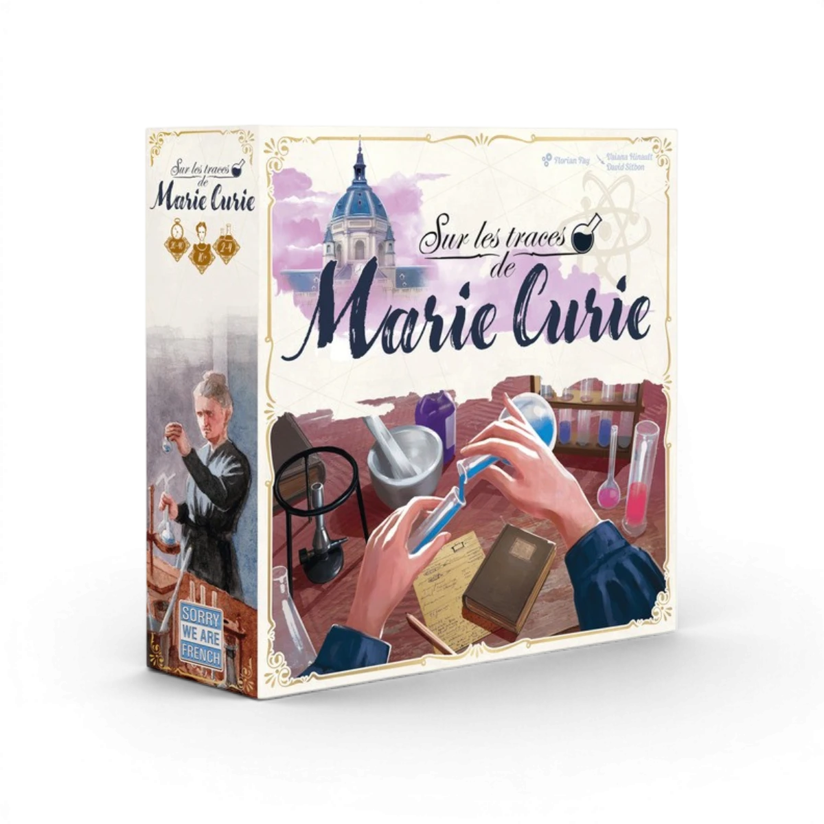 Marie Curie – Jeu de stratégie scientifique et gestion