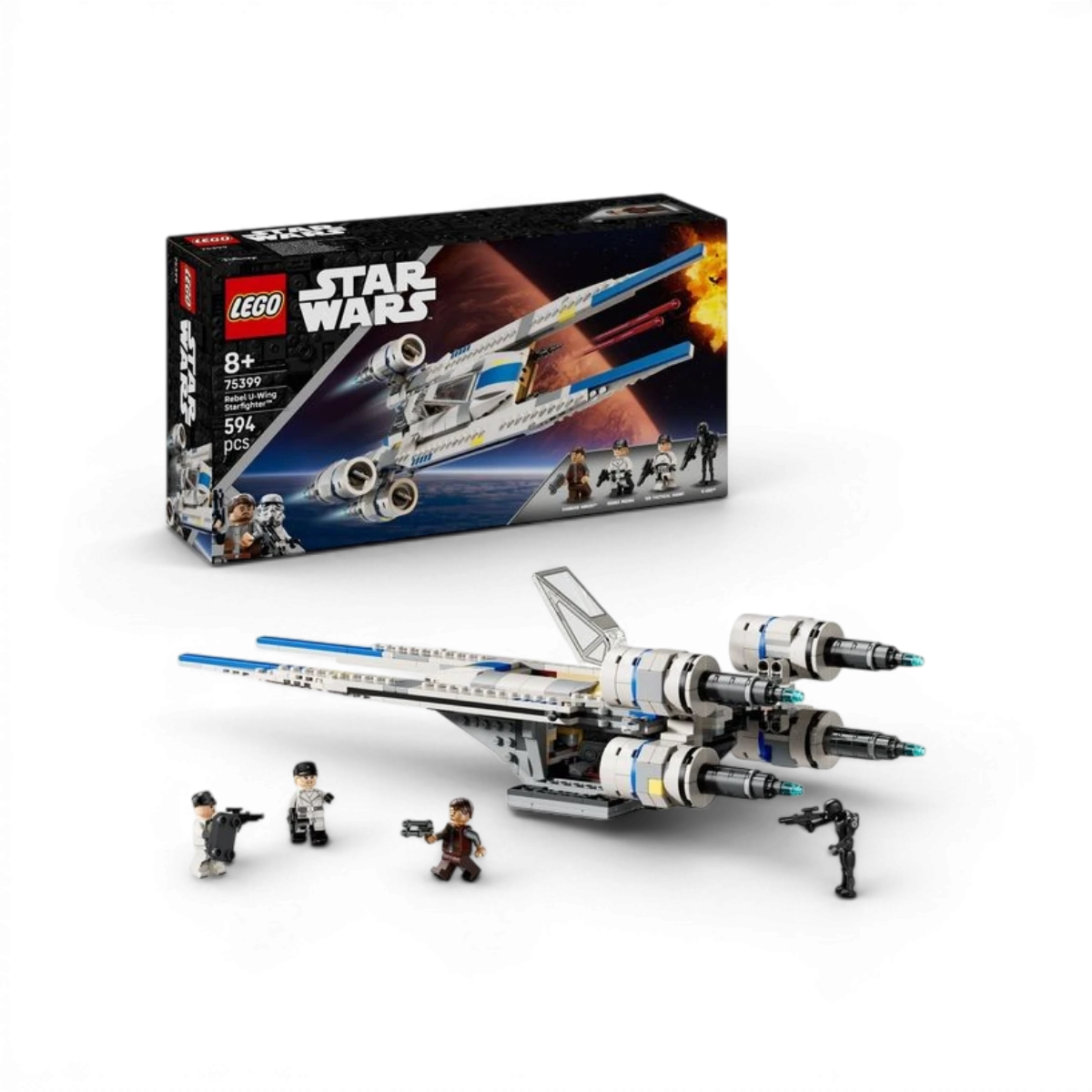 75399 - Le chasseur stellaire U-Wing de l’Alliance Rebelle - LEGO® Star Wars™