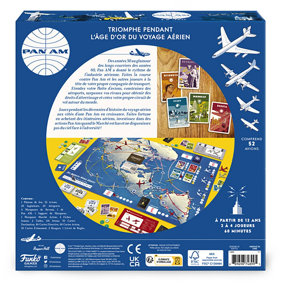 Pan Am – Jeu de stratégie gestion et économie