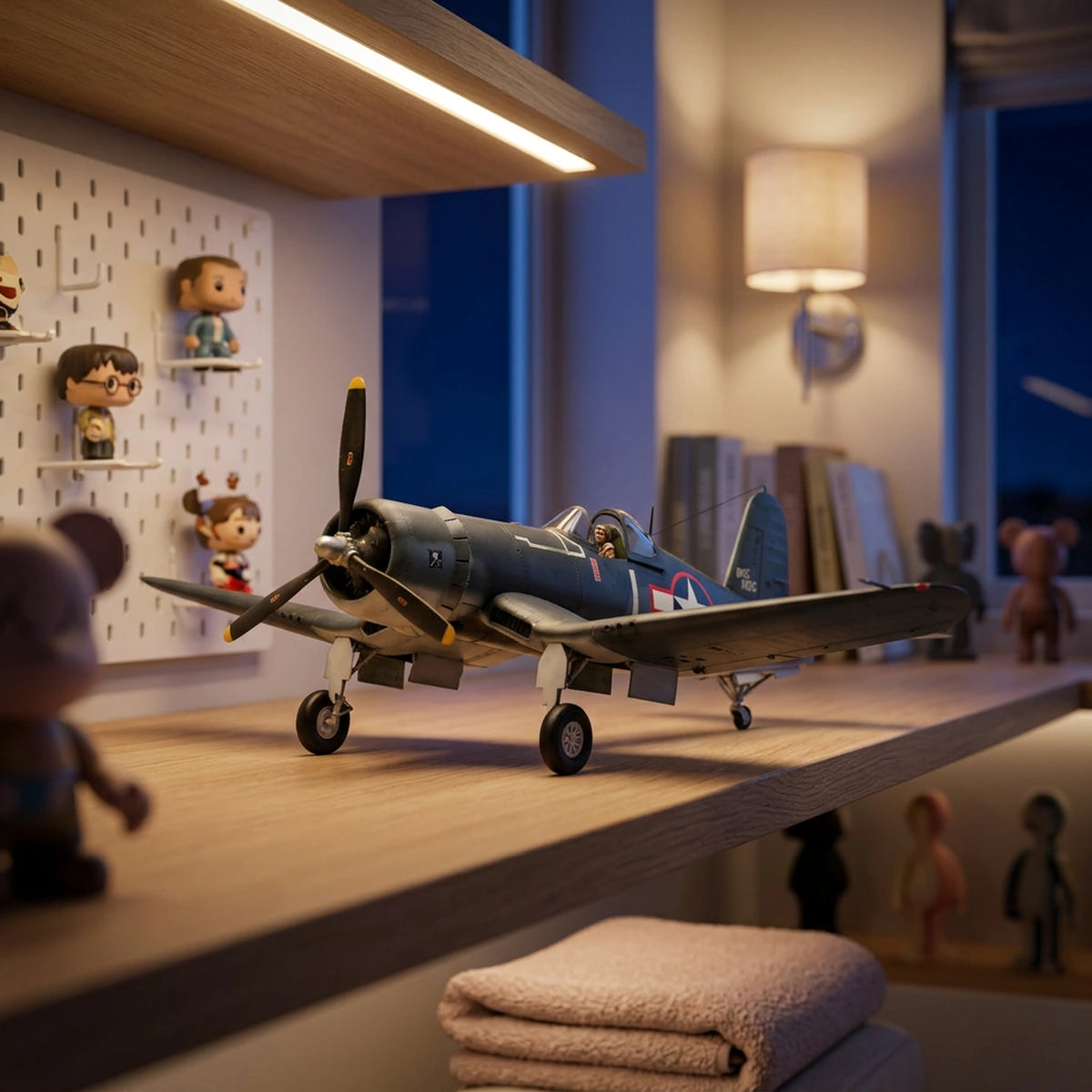 Maquette Vought F4U-1A Corsair (1/32 – 68 pièces)