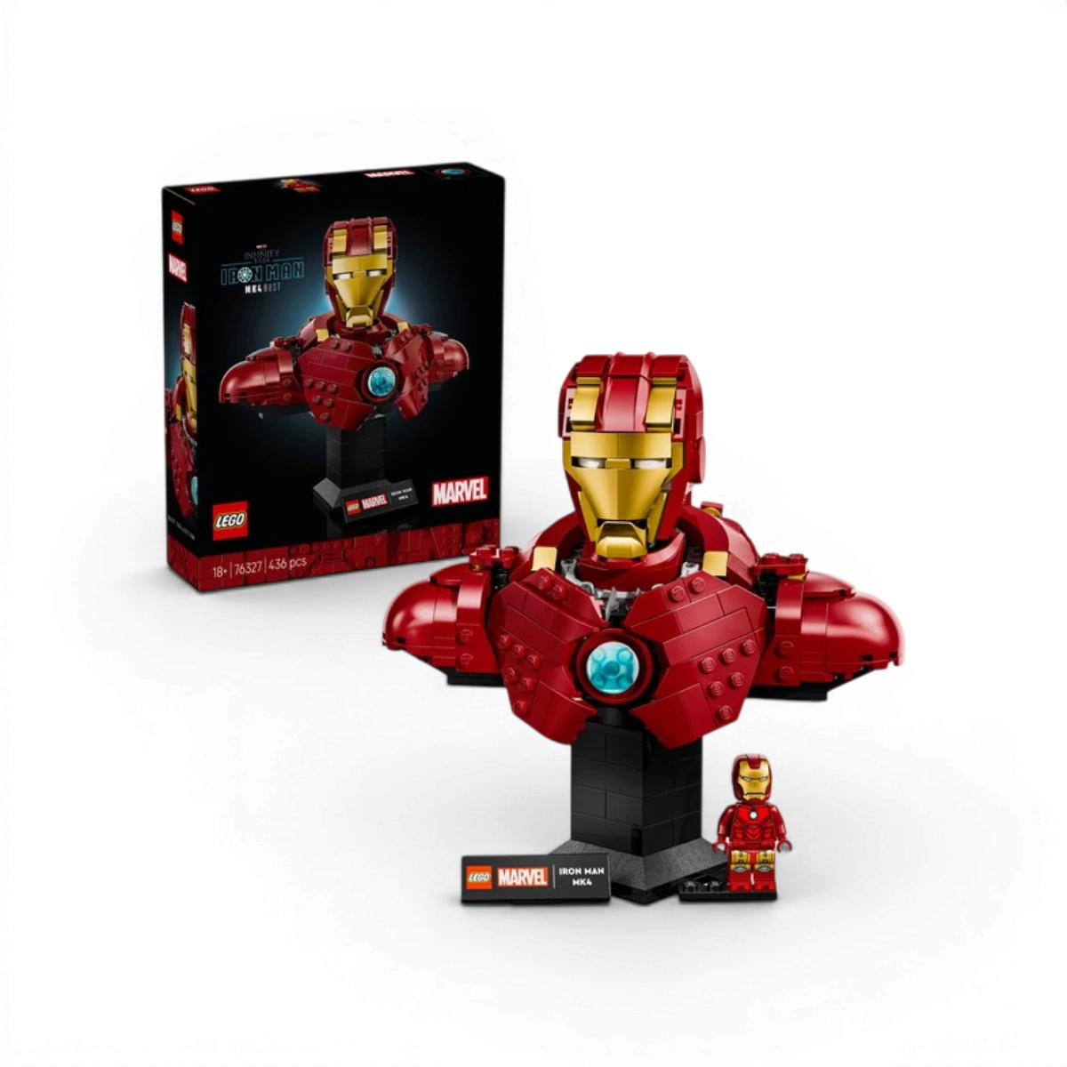 76327 - Buste d’Iron Man MK4 - LEGO® Marvel
