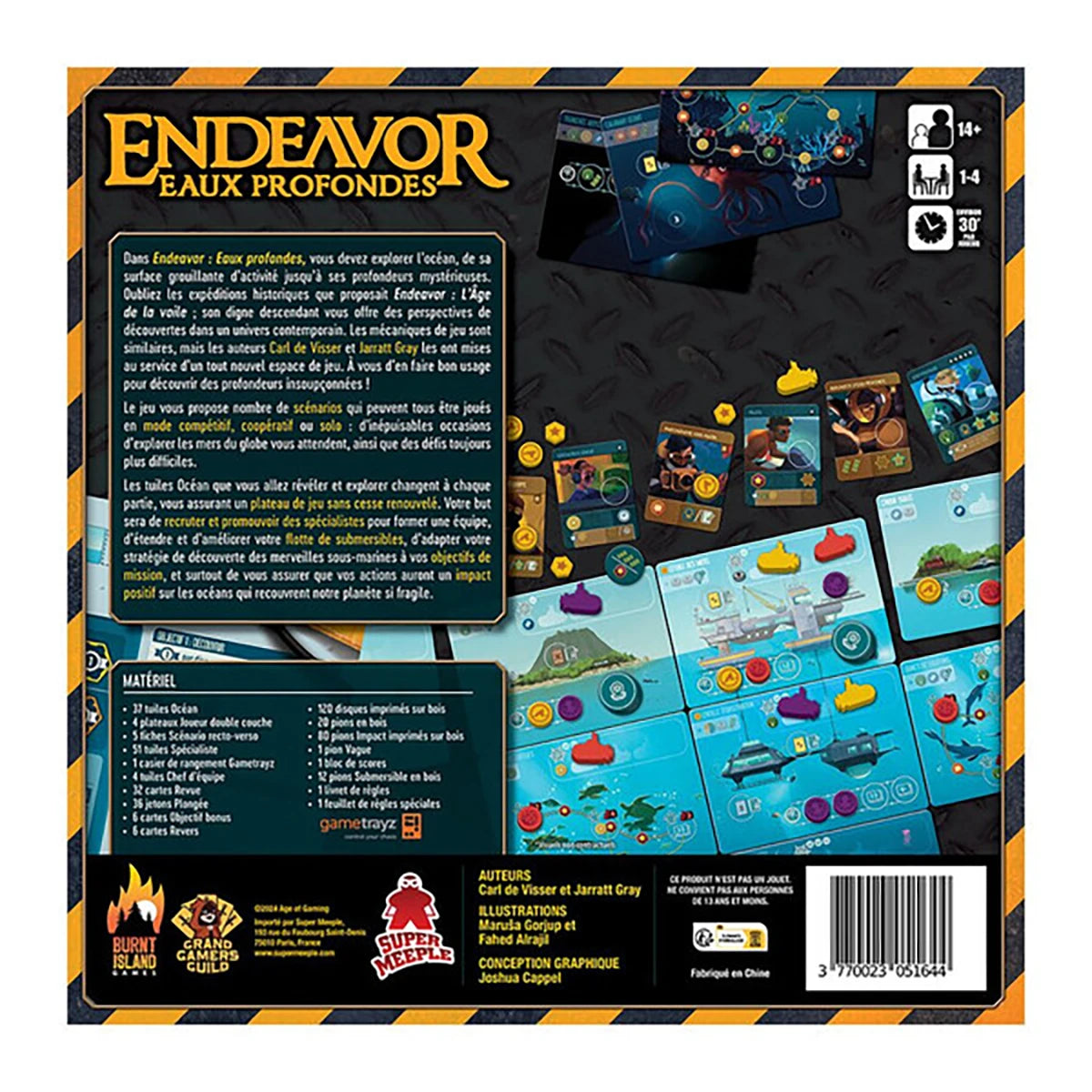 Endeavor Eaux Profondes – Jeu de stratégie exploration et gestion