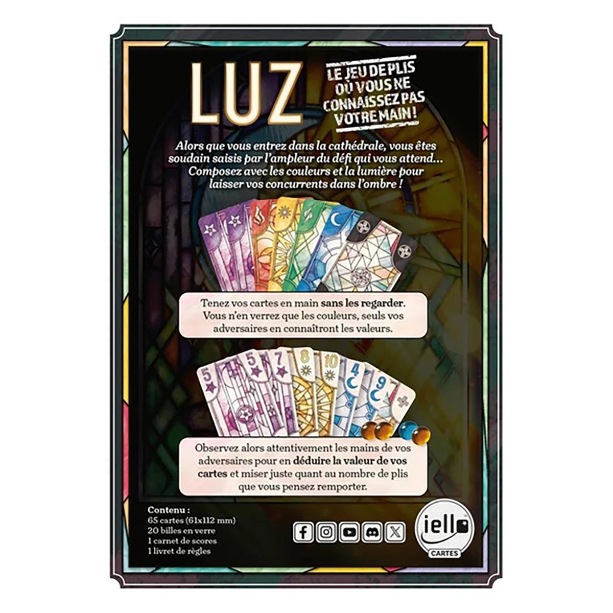 Luz – Jeu de plis stratégie et déduction