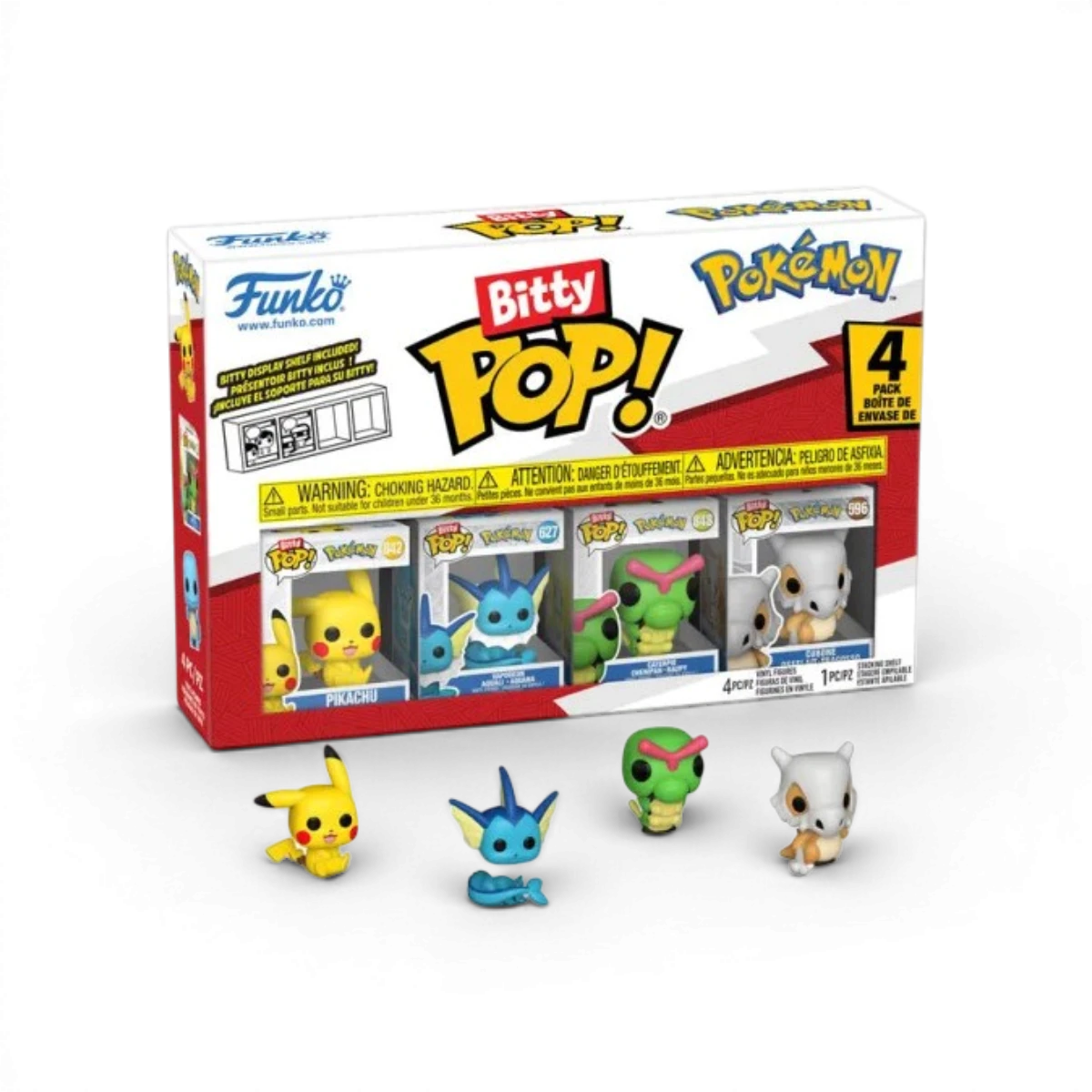 Coffret Bitty Pop! Pikachu x4 - Pokémon
