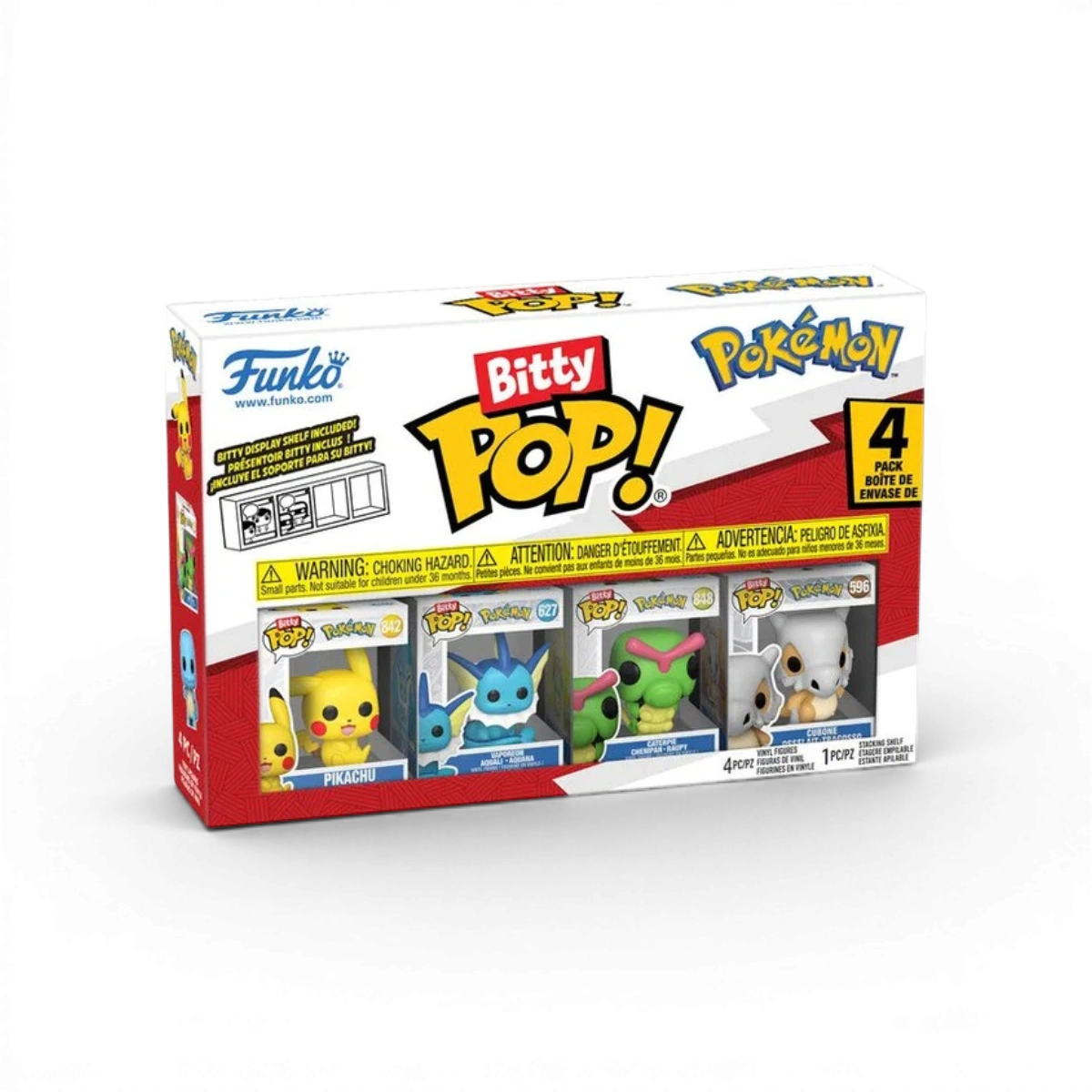 Coffret Bitty Pop! Pikachu x4 - Pokémon
