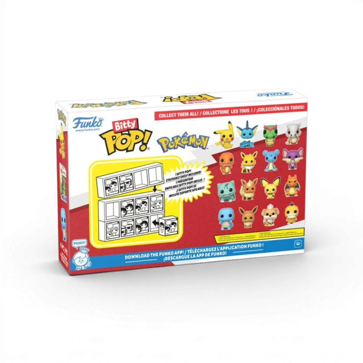 Coffret Bitty Pop! Pikachu x4 - Pokémon