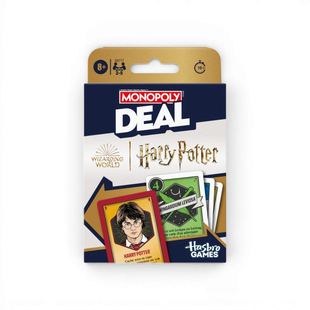 Monopoly Deal Harry Potter – Jeu de cartes stratégie et collection