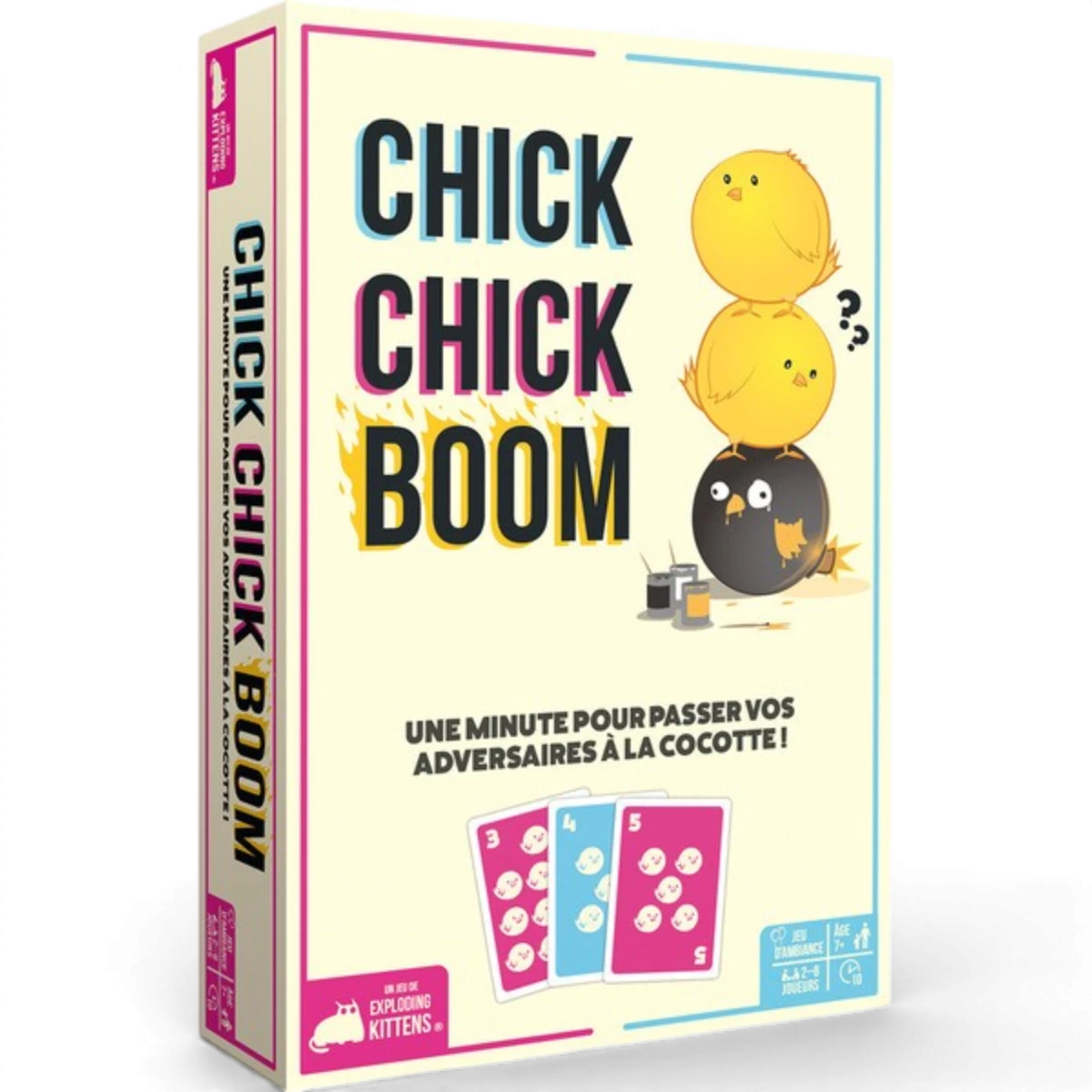 Chick Chick Boom – Jeu d’ambiance rapidité et stratégie