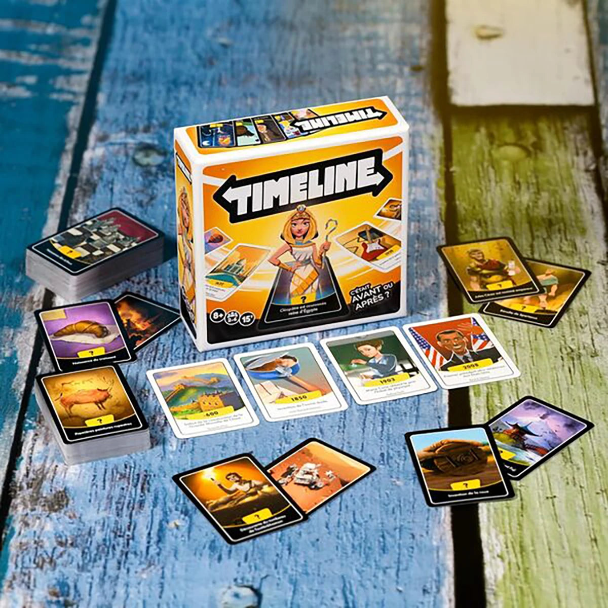 Timeline Multithèmes – Jeu de cartes éducatif chronologie
