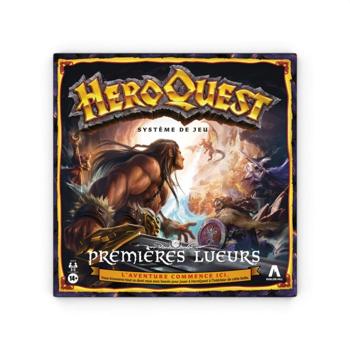 HeroQuest Premières Lueurs – Jeu d’aventure et stratégie