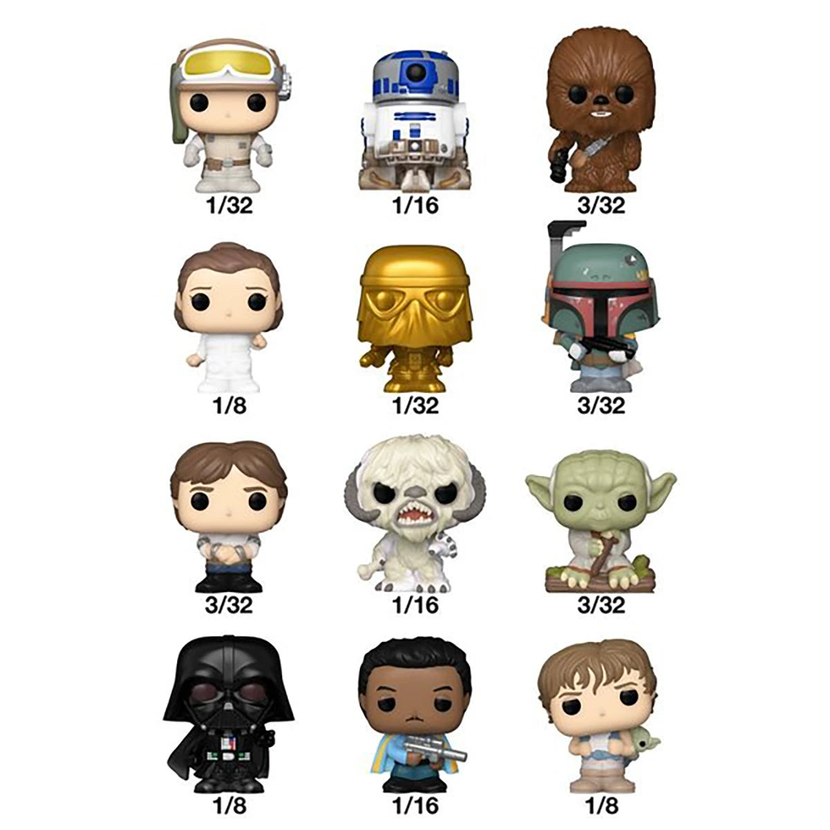 Mini figurine Bitty Pop Star Wars