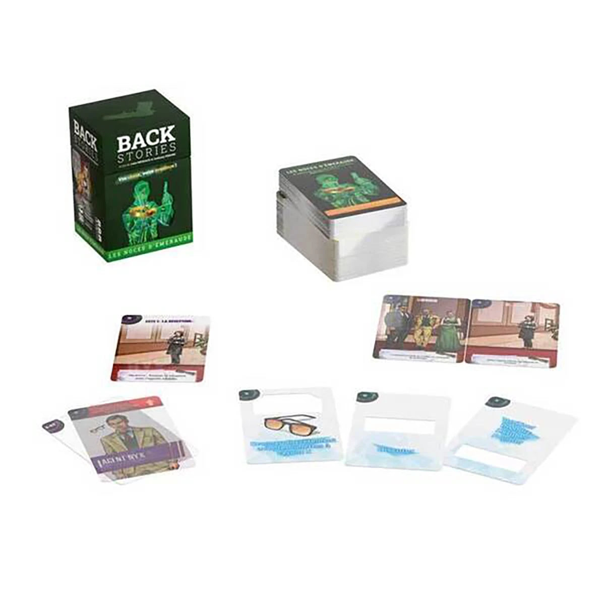 Backstories Les Noces d’Émeraude – Jeu narratif immersion et enquête