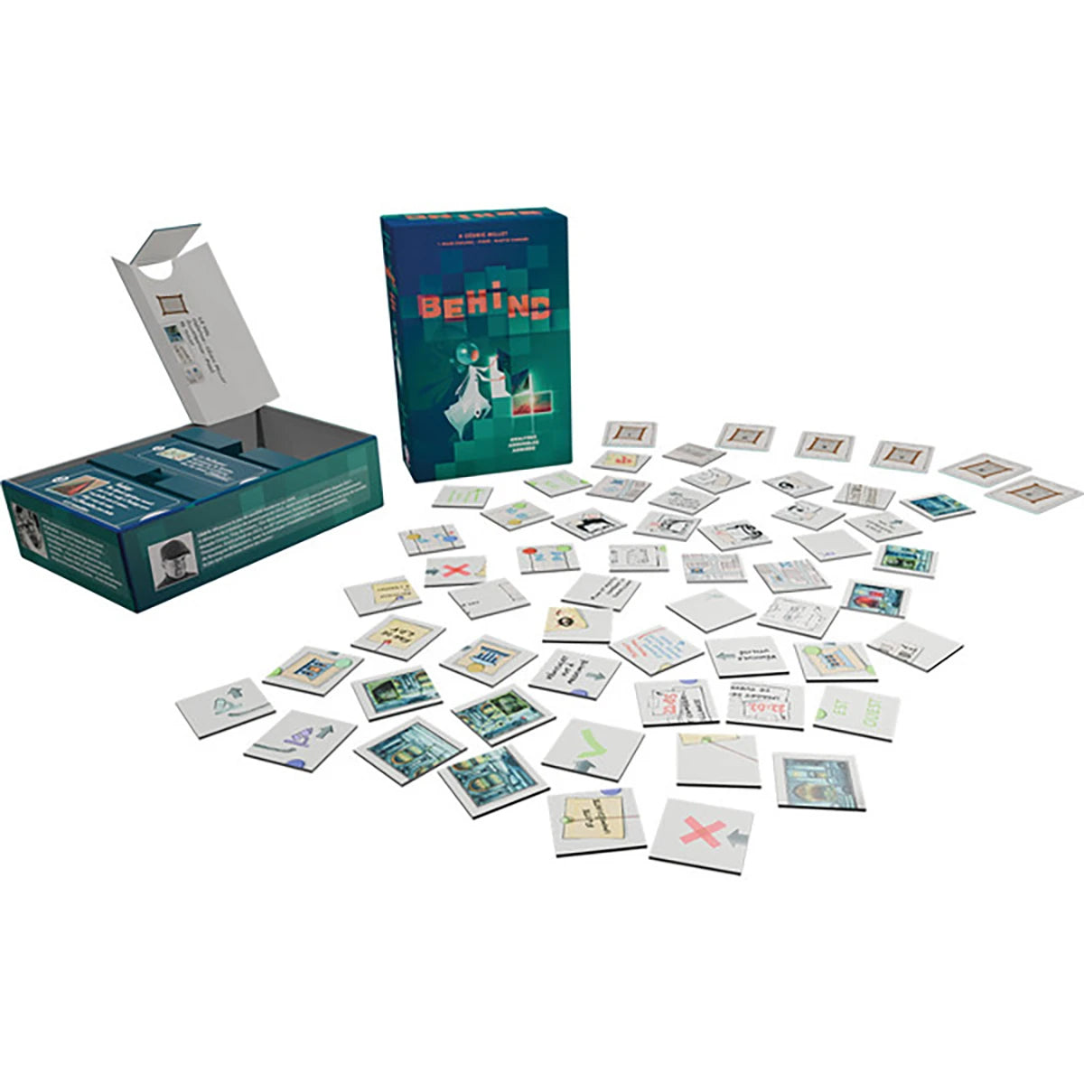 Behind – Jeu coopératif énigmes et réflexion