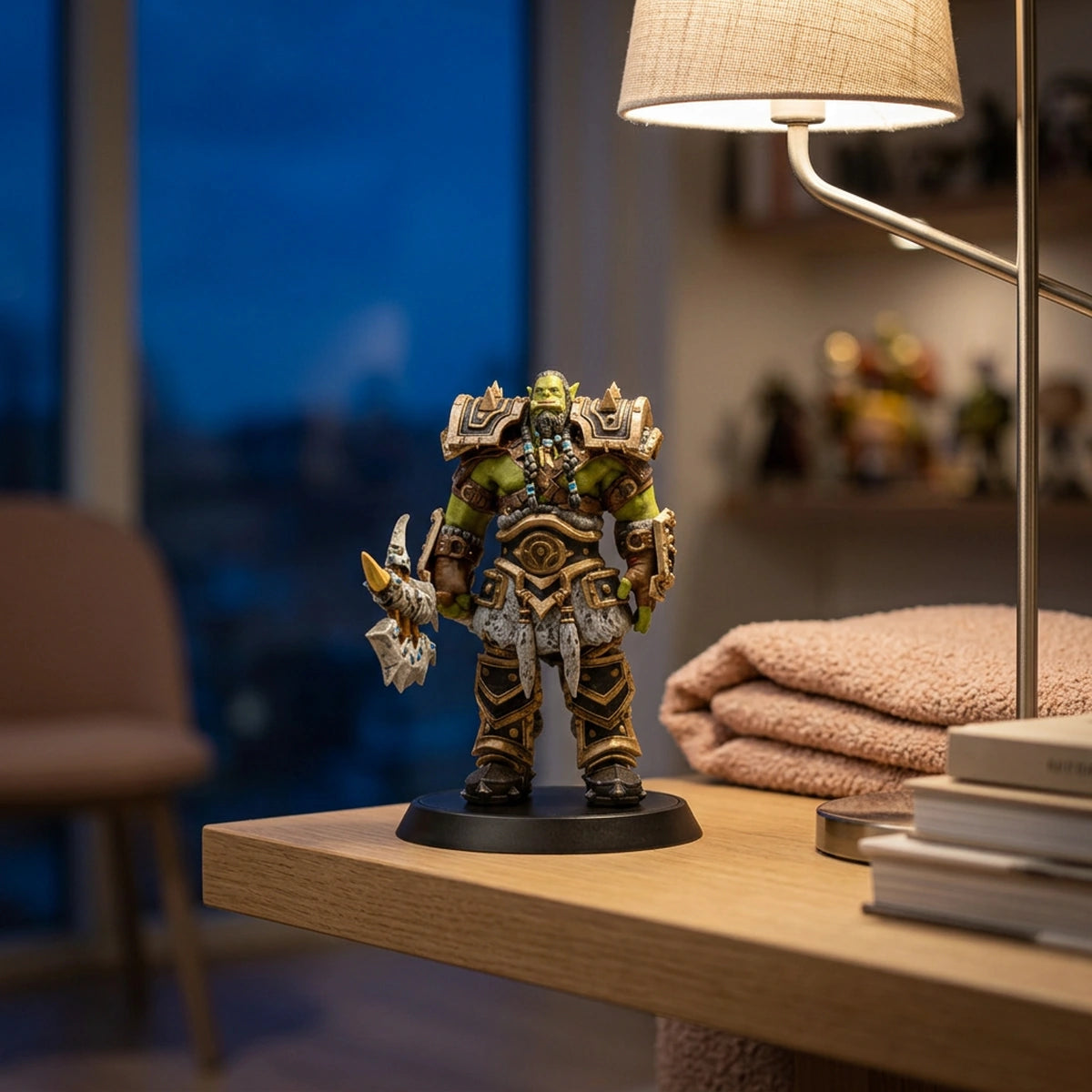 Maquette The Orc Thrall (55 pièces) – World of Warcraft Revell