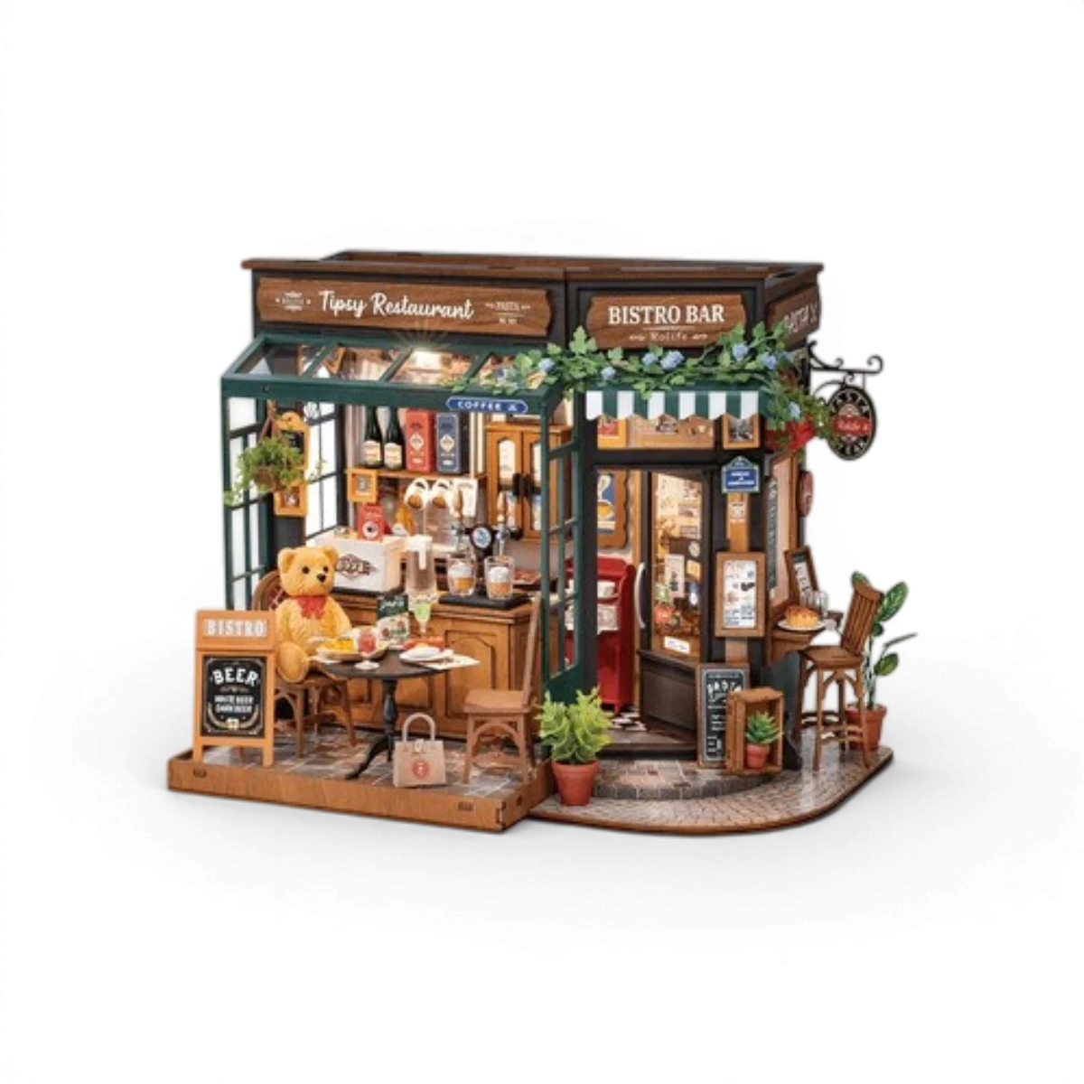 Restaurant Tipsy (297 pièces) – Maquette diorama