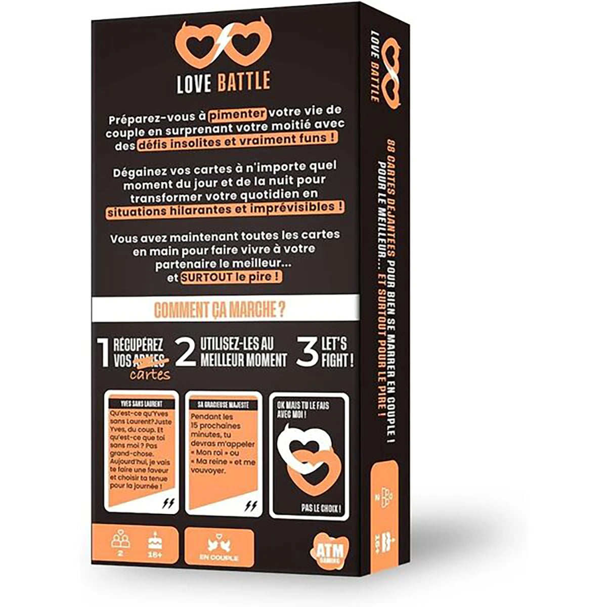 Osmooz Love Battle – Jeu d’ambiance couple et défis