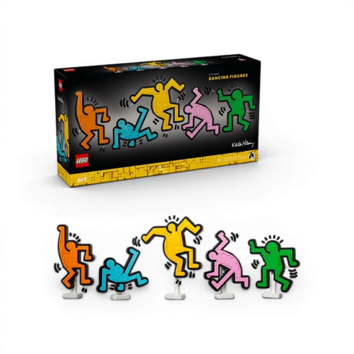 31216 - Keith Haring : les figures dansantes - LEGO® ART