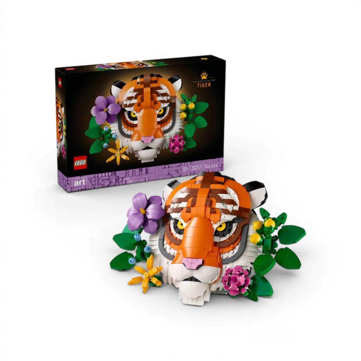31217 - La collection faune : le tigre - LEGO® ART