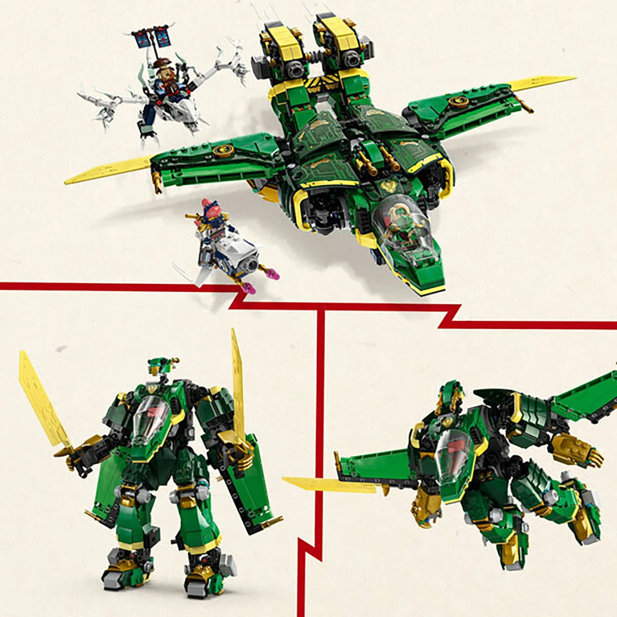 71845 - L’avion-robot de Lloyd - LEGO® Ninjago