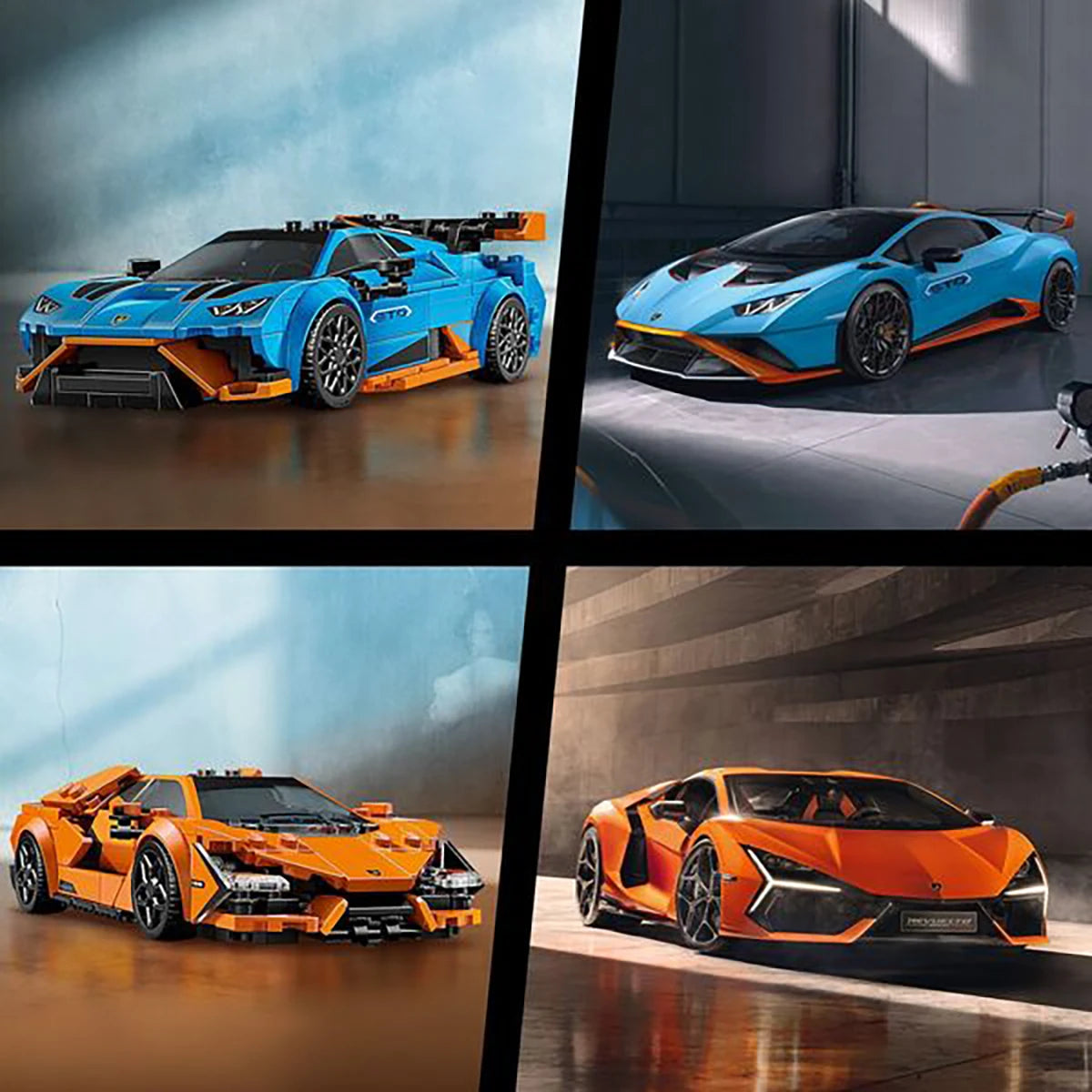 77238 - Lamborghini Revuelto et Huracán STO - LEGO® Speed Champions