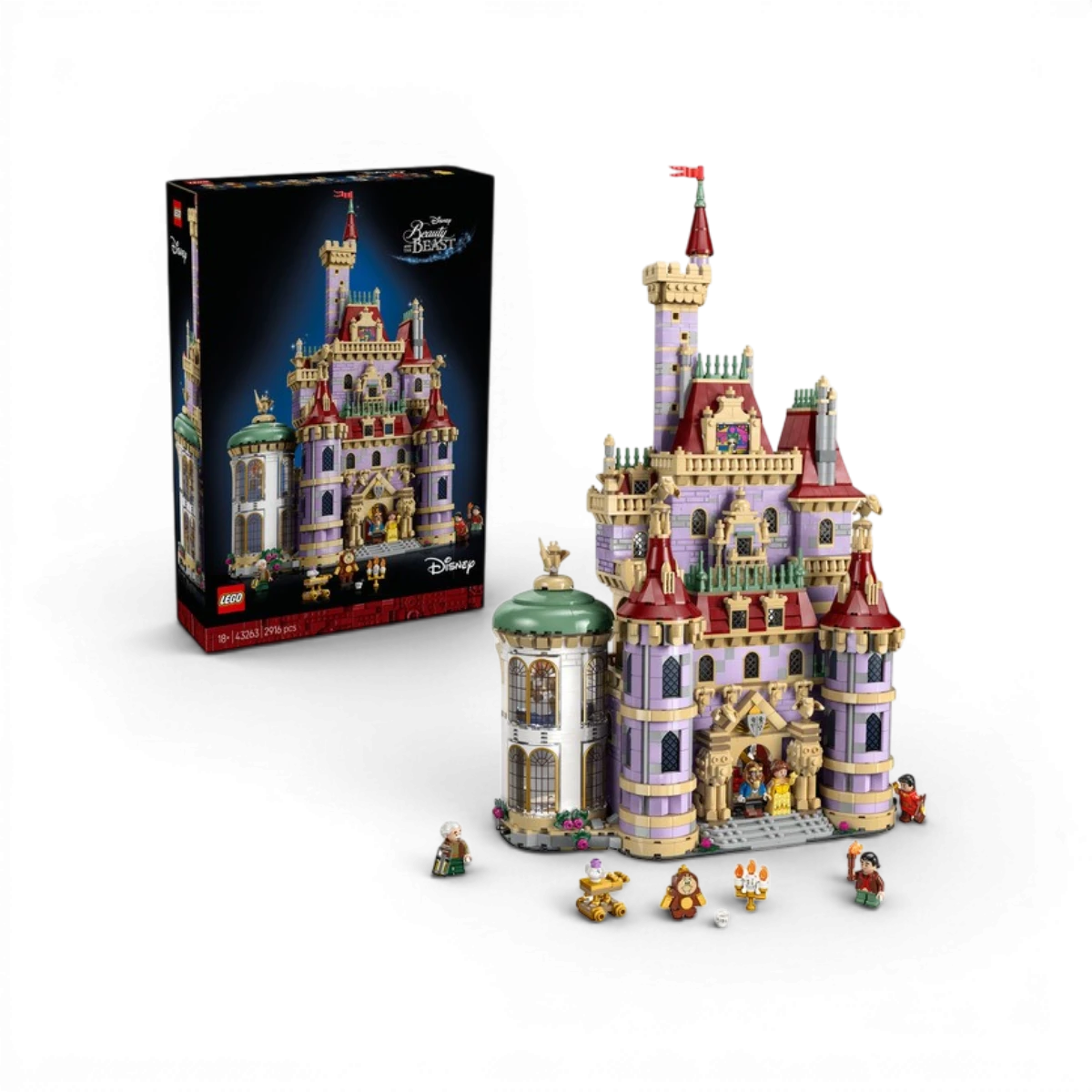43263 - Le château de La Belle et la Bête - LEGO® Disney Princess