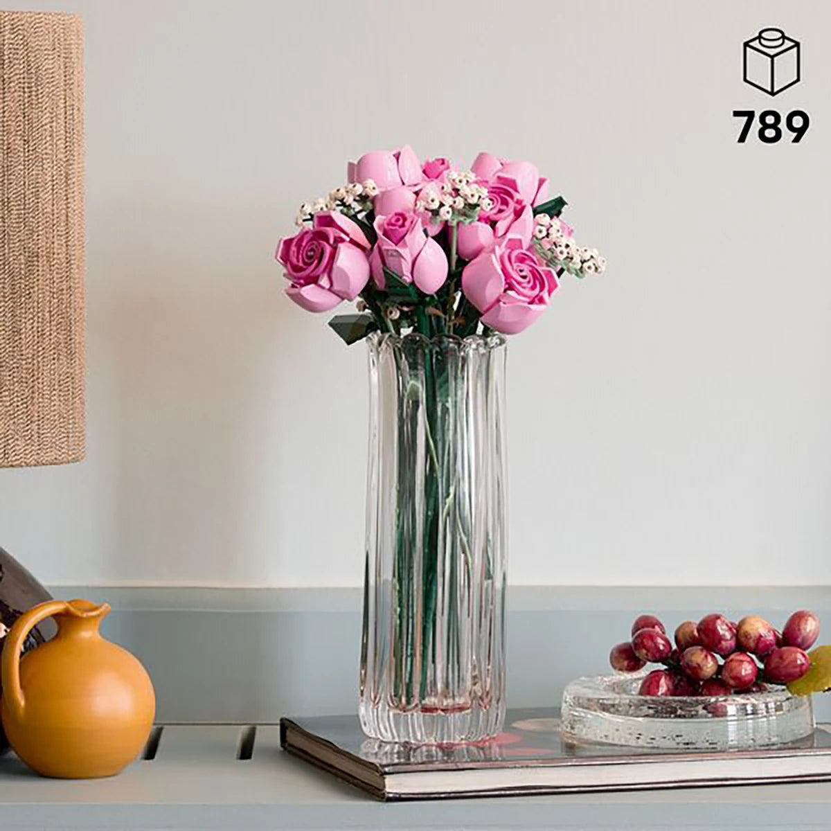 10374 - Bouquet de roses roses - LEGO® Botanique