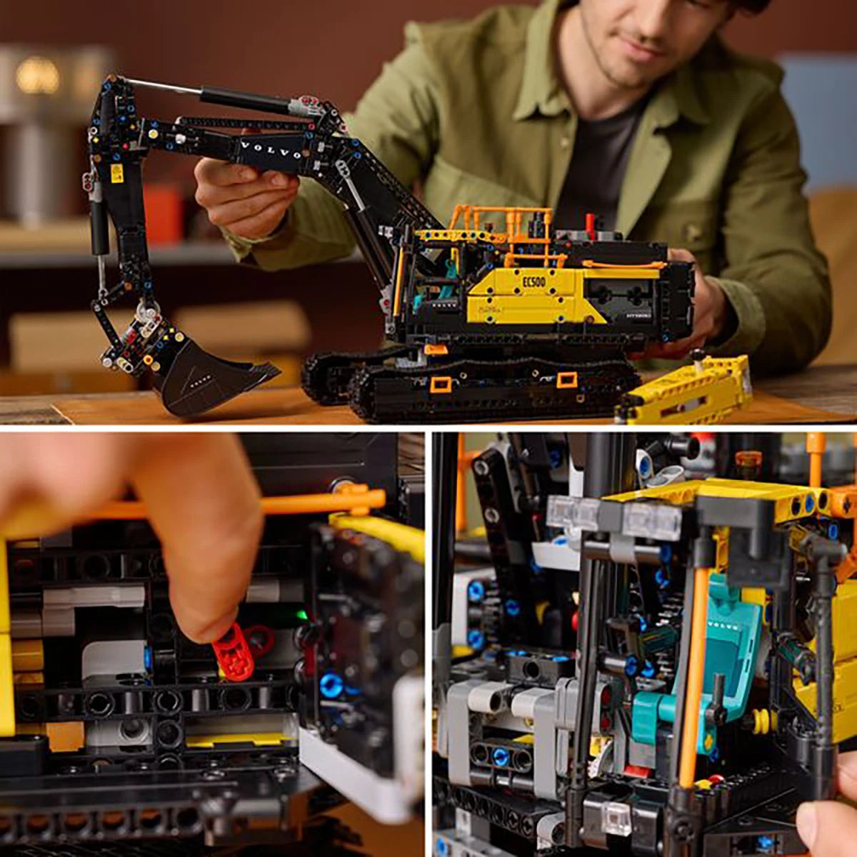 42215 - Pelleteuse Volvo EC500 hybride - LEGO® Technic