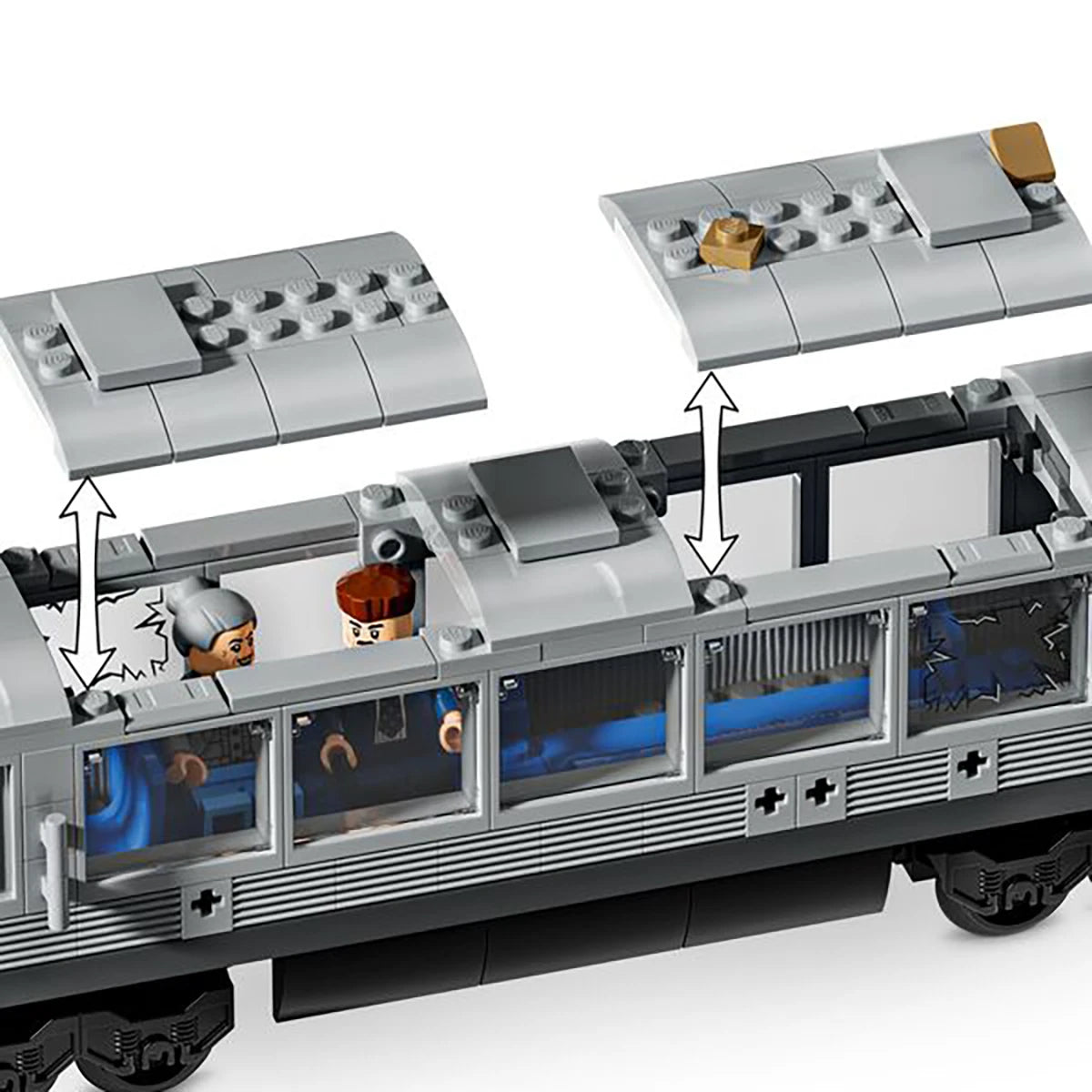 76321 - La scène du train de Spider-Man et Docteur Octopus - LEGO® Marvel