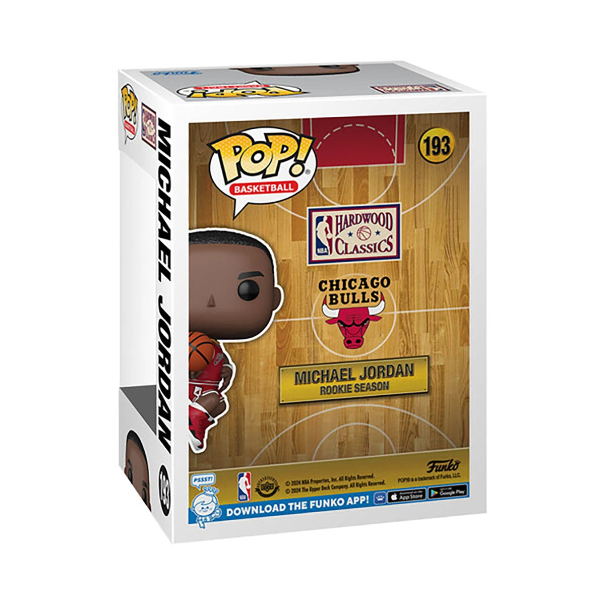 Figurine Michael Jordan Rookie - NBA - Funko Pop!