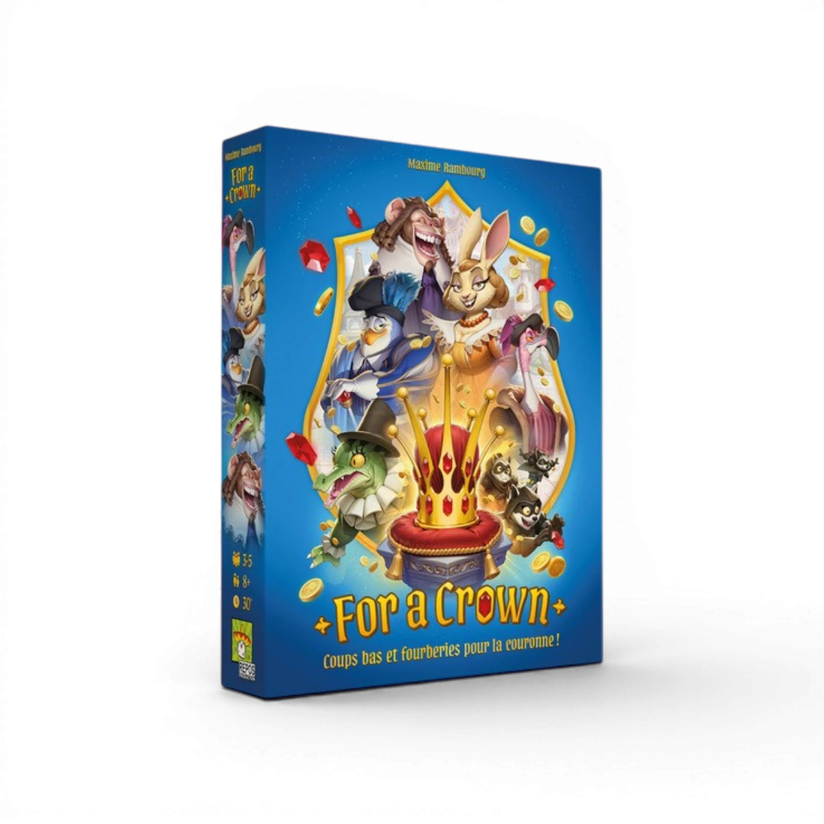 For A Crown – Jeu de stratégie bluff et confrontation