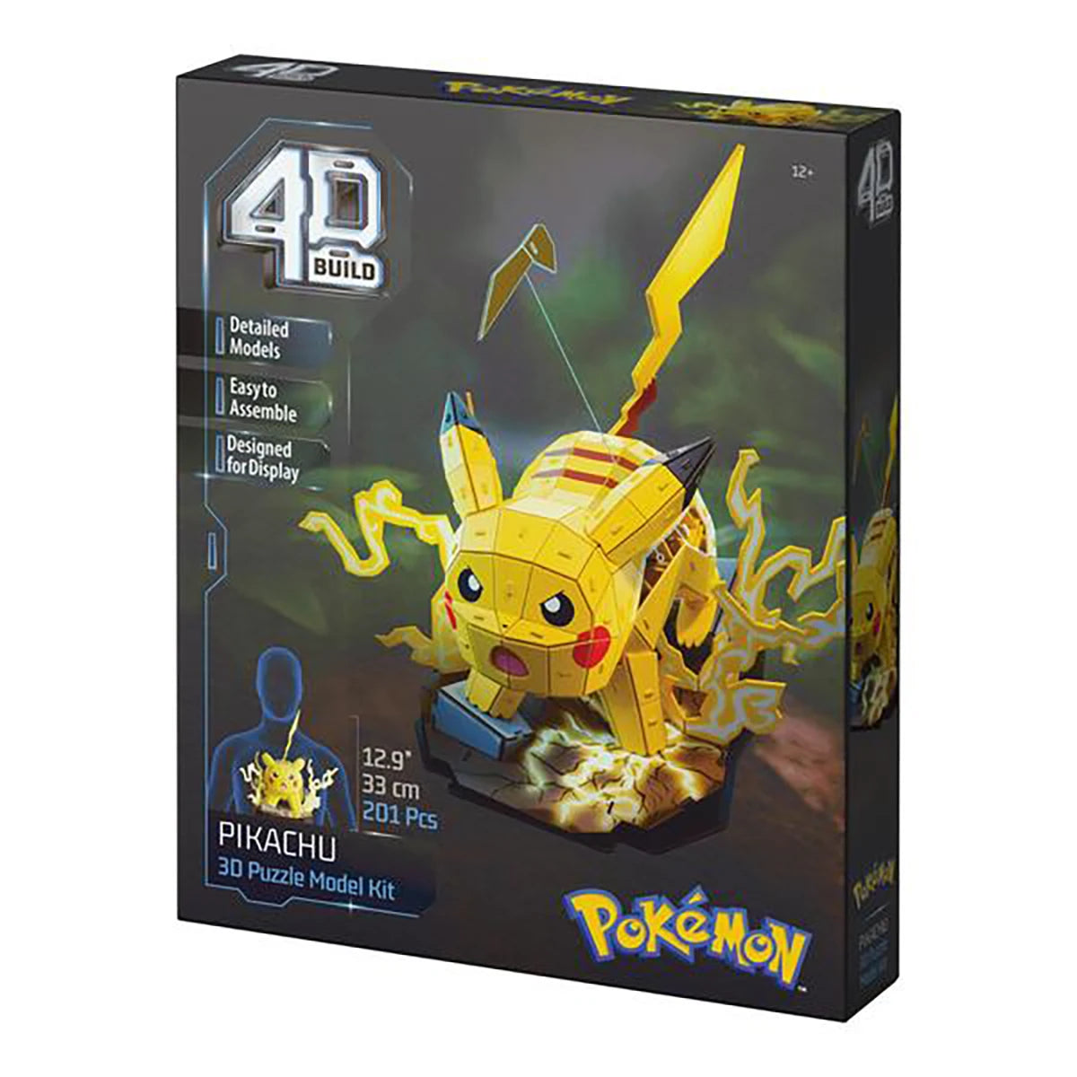 Puzzle 3D Pikachu – Pokémon 4D Build