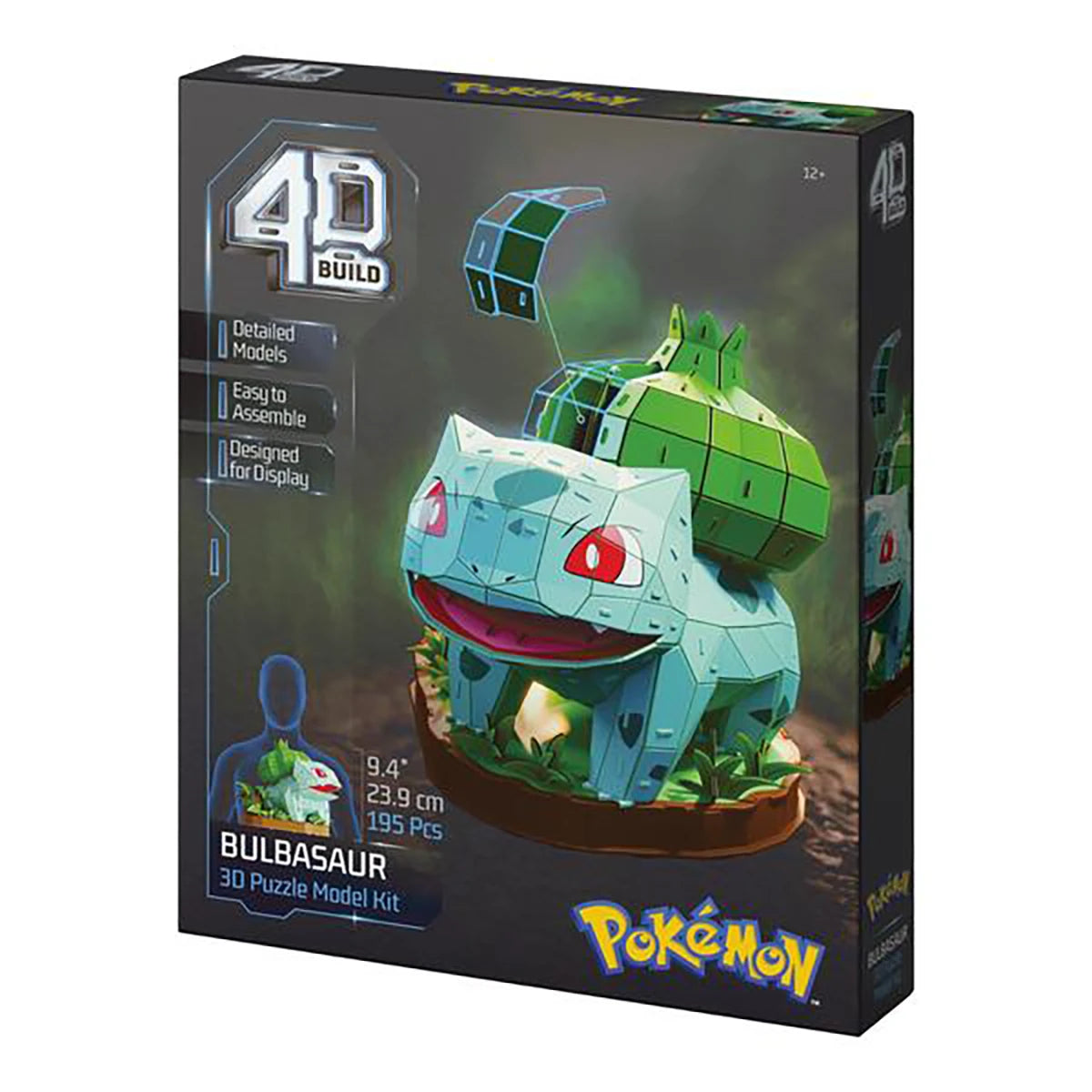 Puzzle 3D Bulbizarre – Pokémon 4D Build