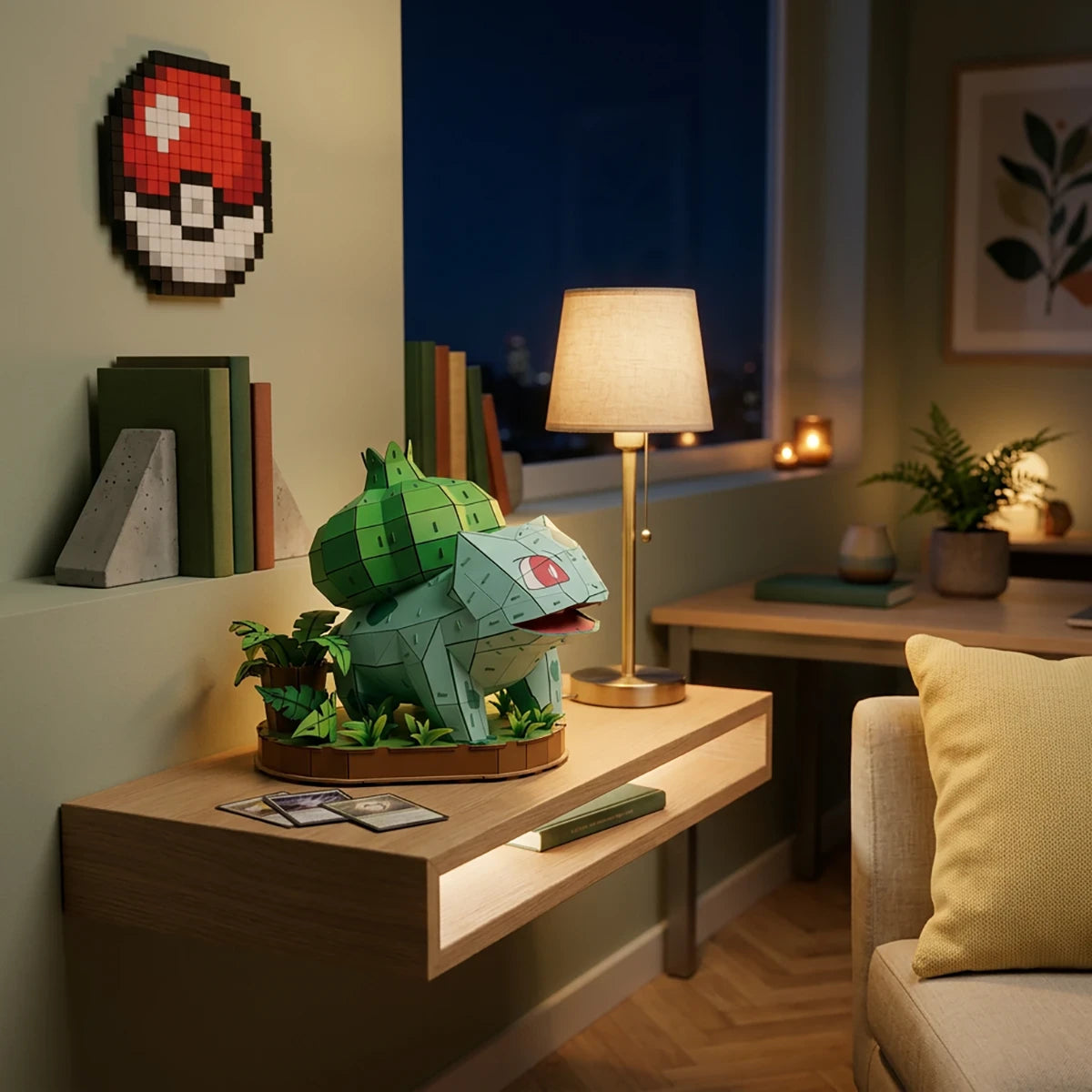 Puzzle 3D Bulbizarre – Pokémon 4D Build
