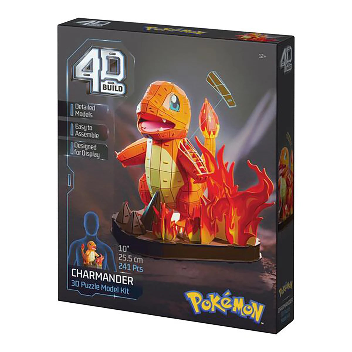 Puzzle 3D Salamèche – Pokémon 4D Build