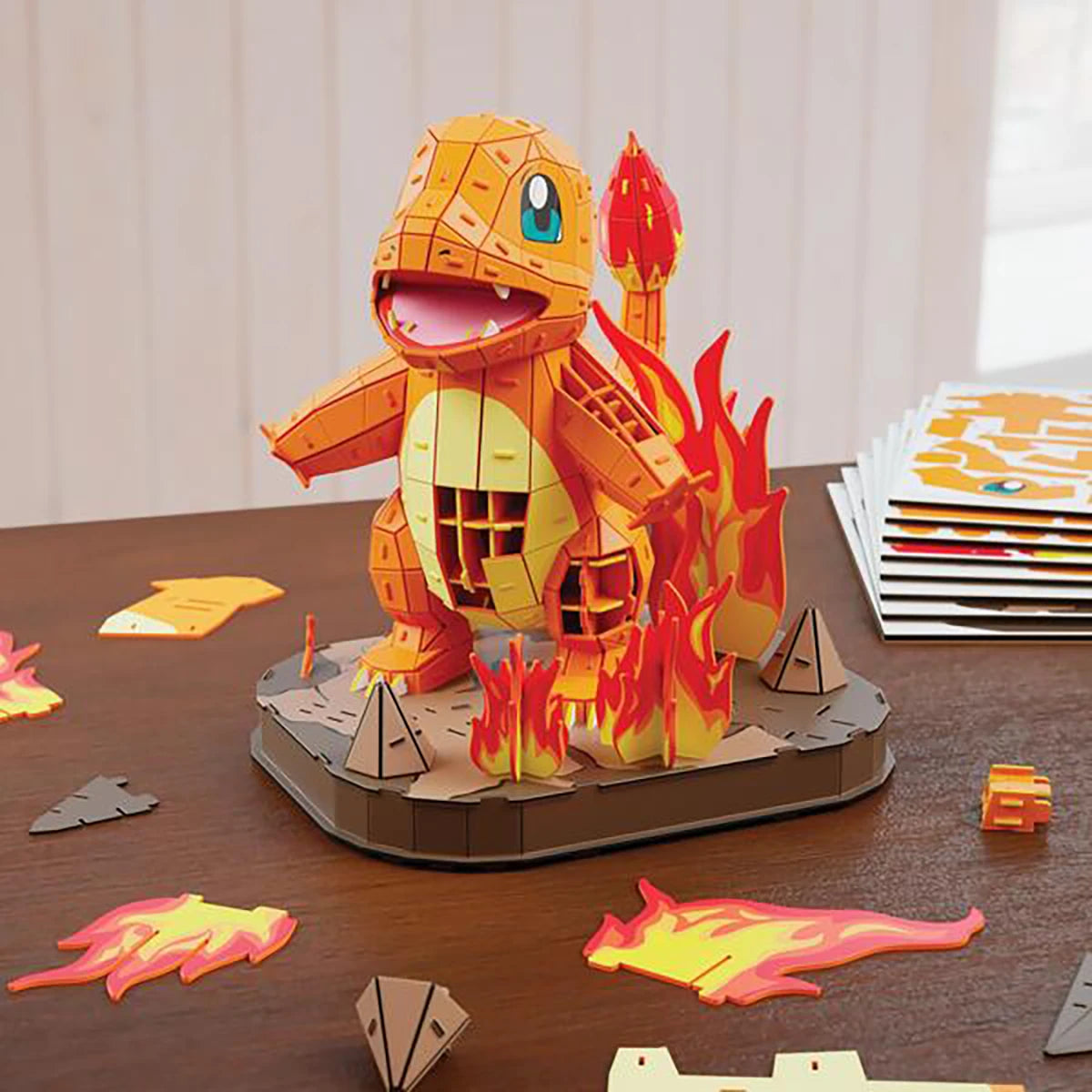 Puzzle 3D Salamèche – Pokémon 4D Build