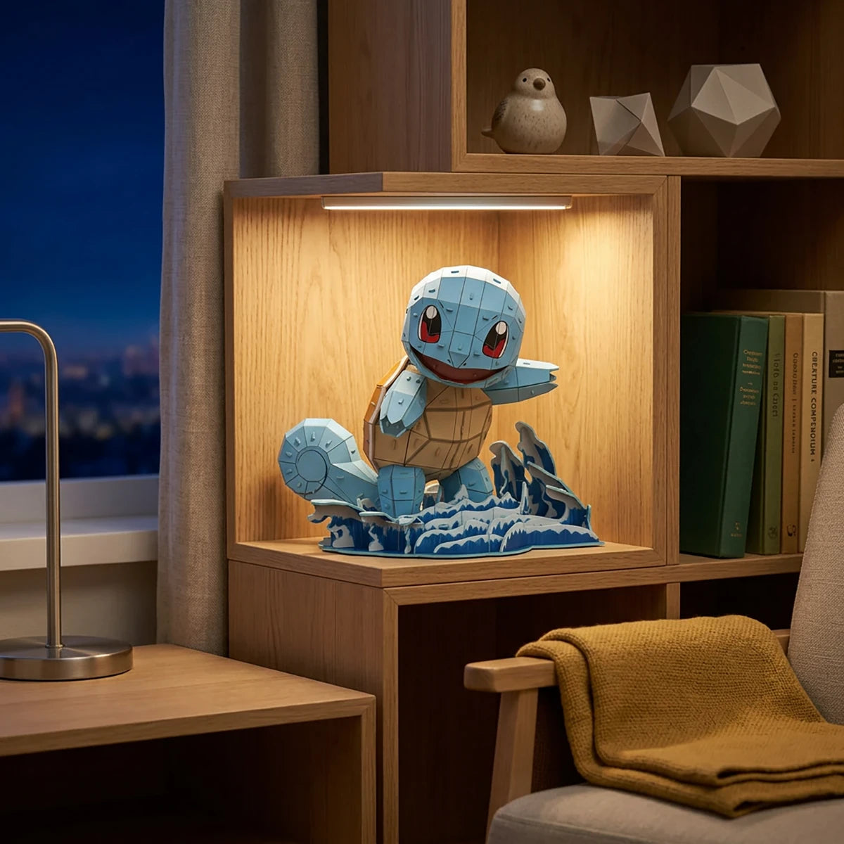 Puzzle 3D Carapuce – Pokémon 4D Build