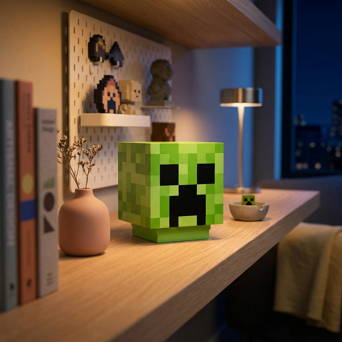 Lampe Creeper – Minecraft
