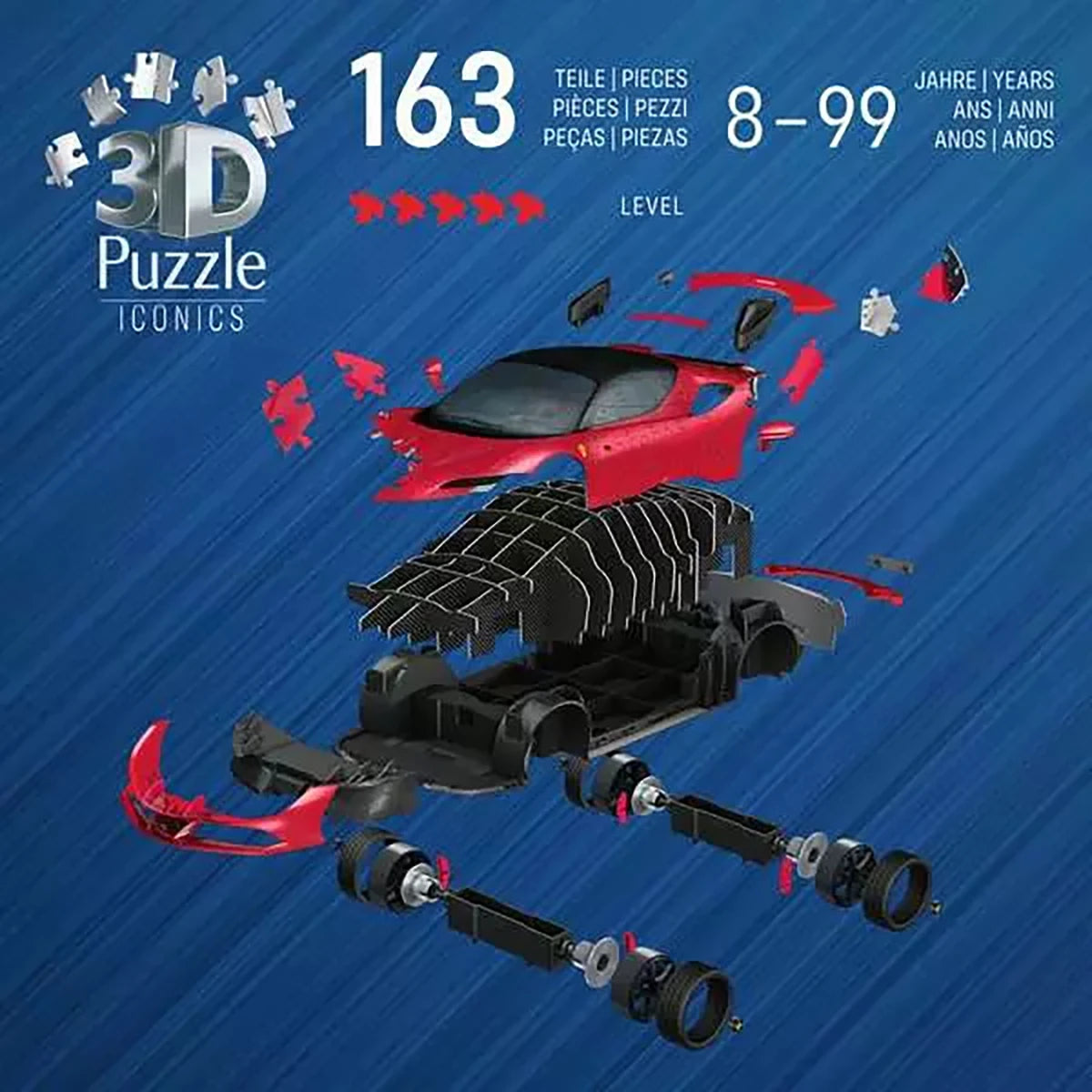 Puzzle 3D Ferrari SF90 Stradale 108 pièces